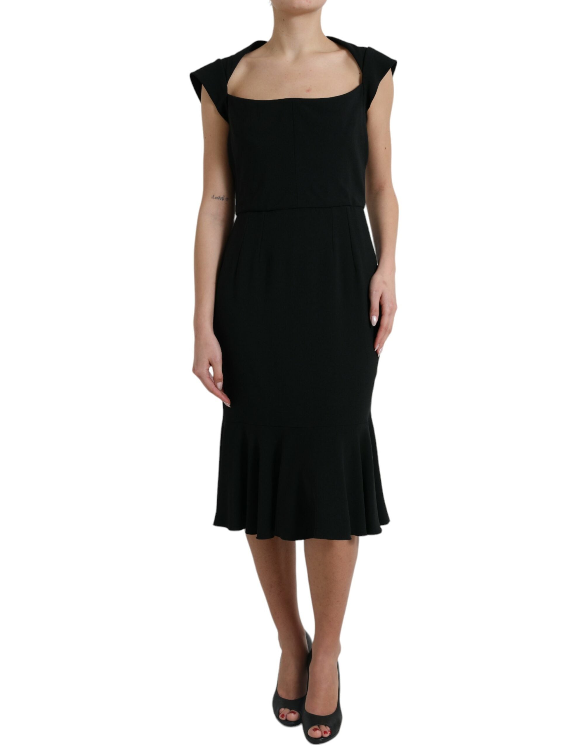 Robe Dolce & Gabbana midi noire