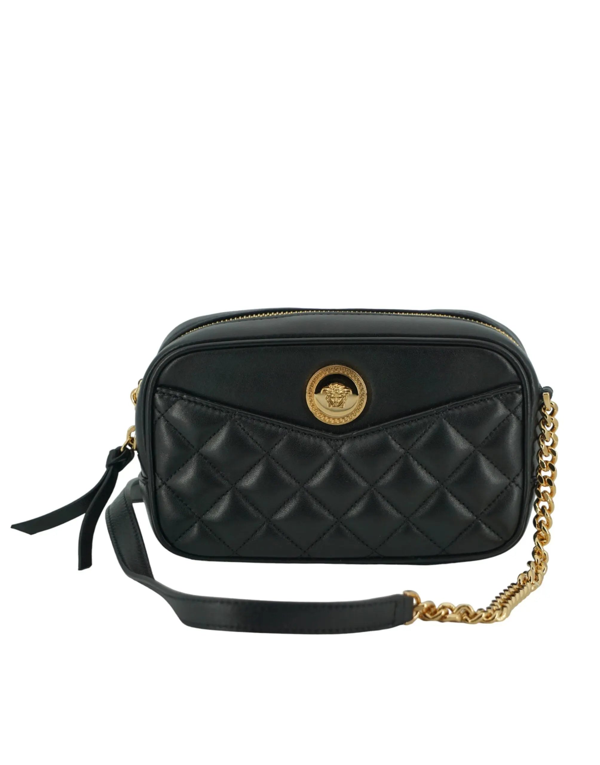 Mini sac bandoulière Versace noir Versace