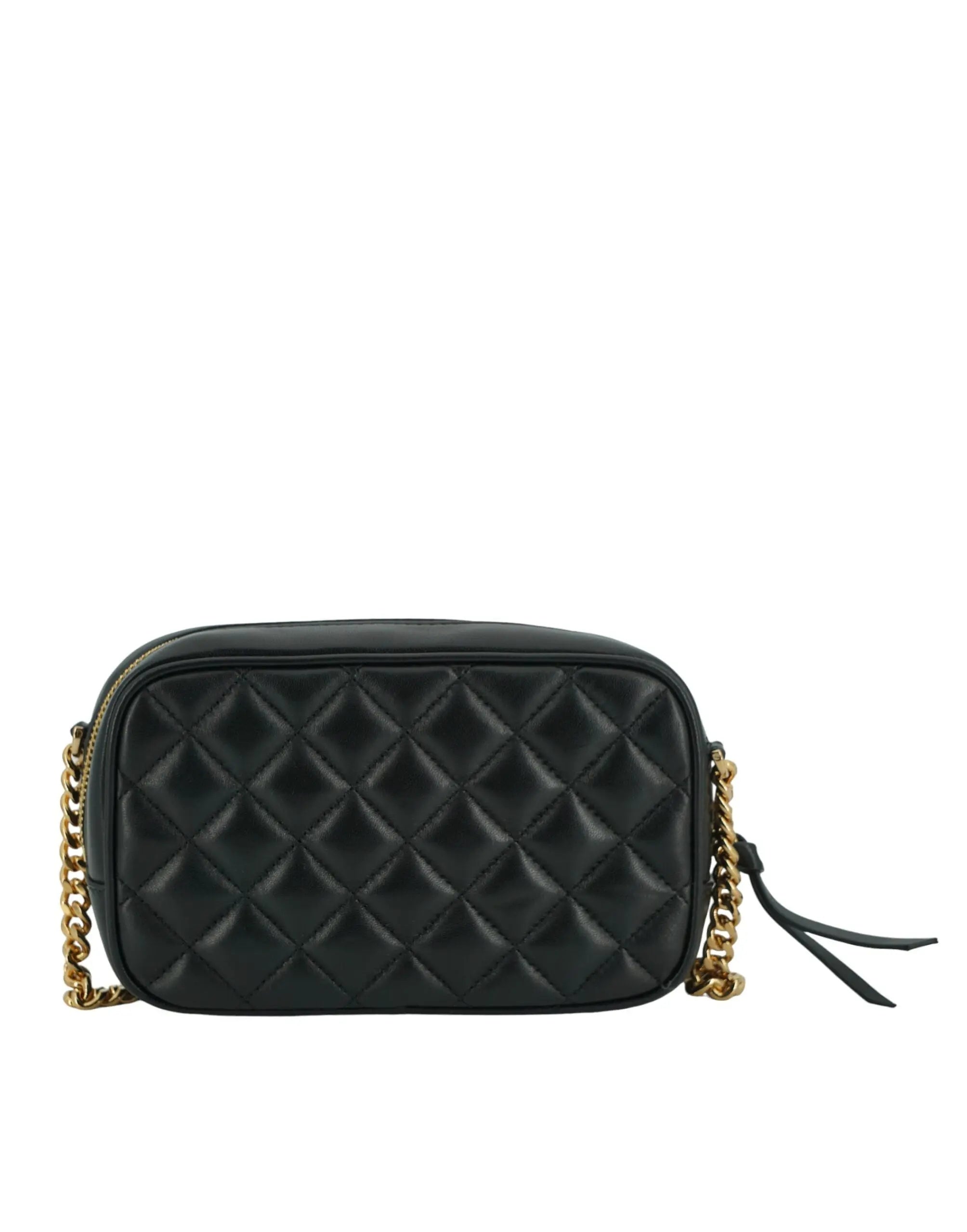 Mini sac bandoulière Versace noir Versace