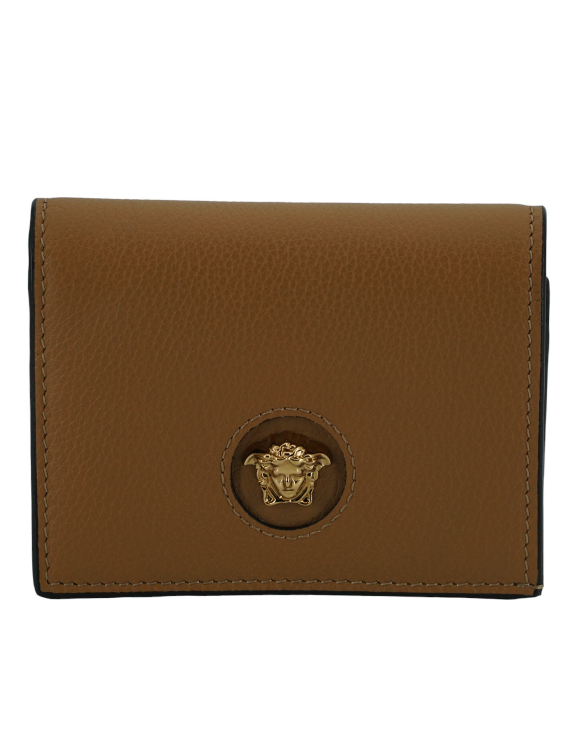Portefeuille Versace compact marron