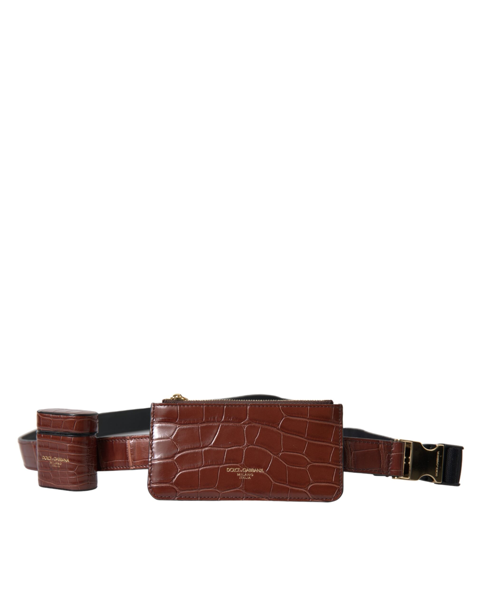 Étui Airpods Dolce & Gabbana marron