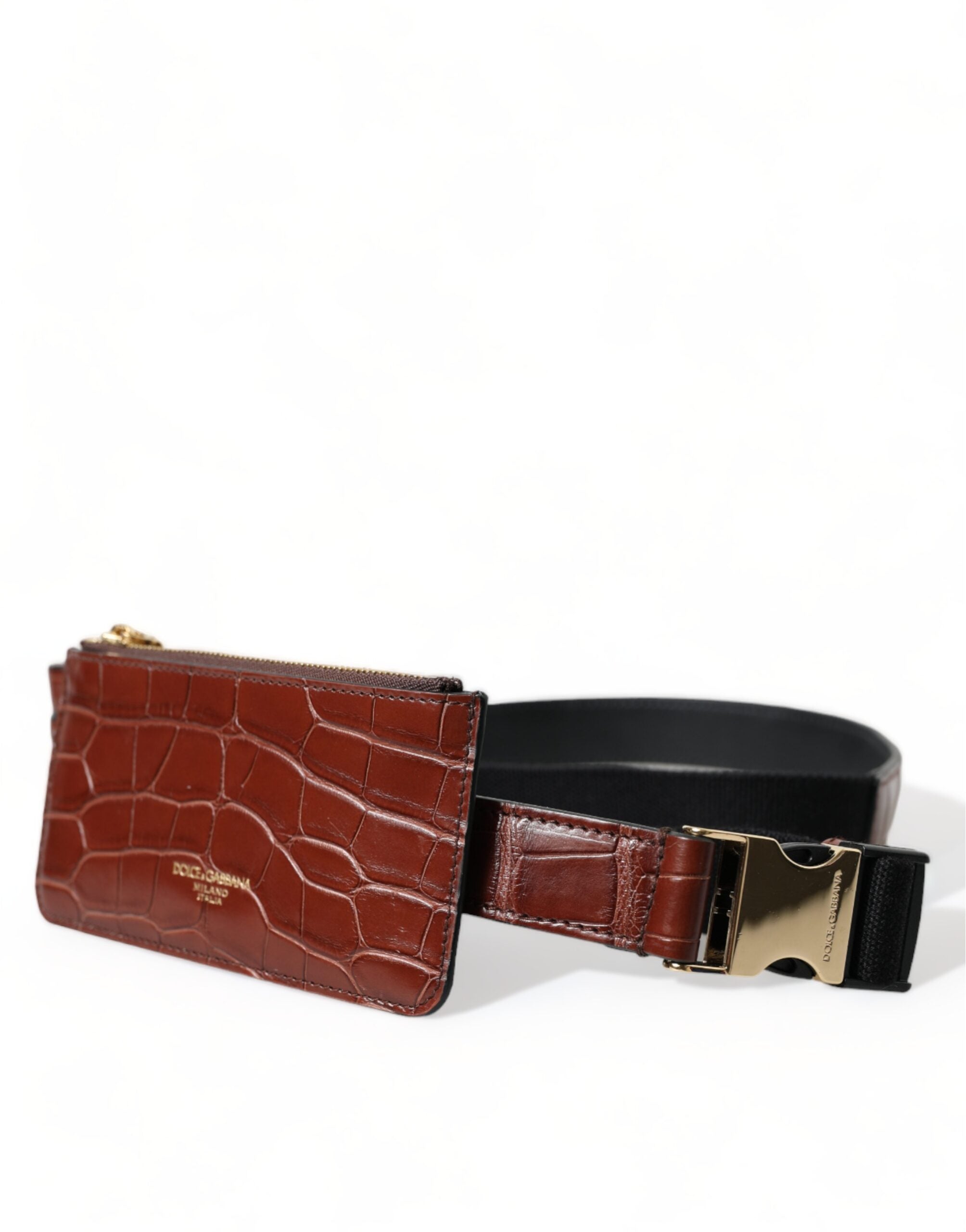 Étui Airpods Dolce & Gabbana marron