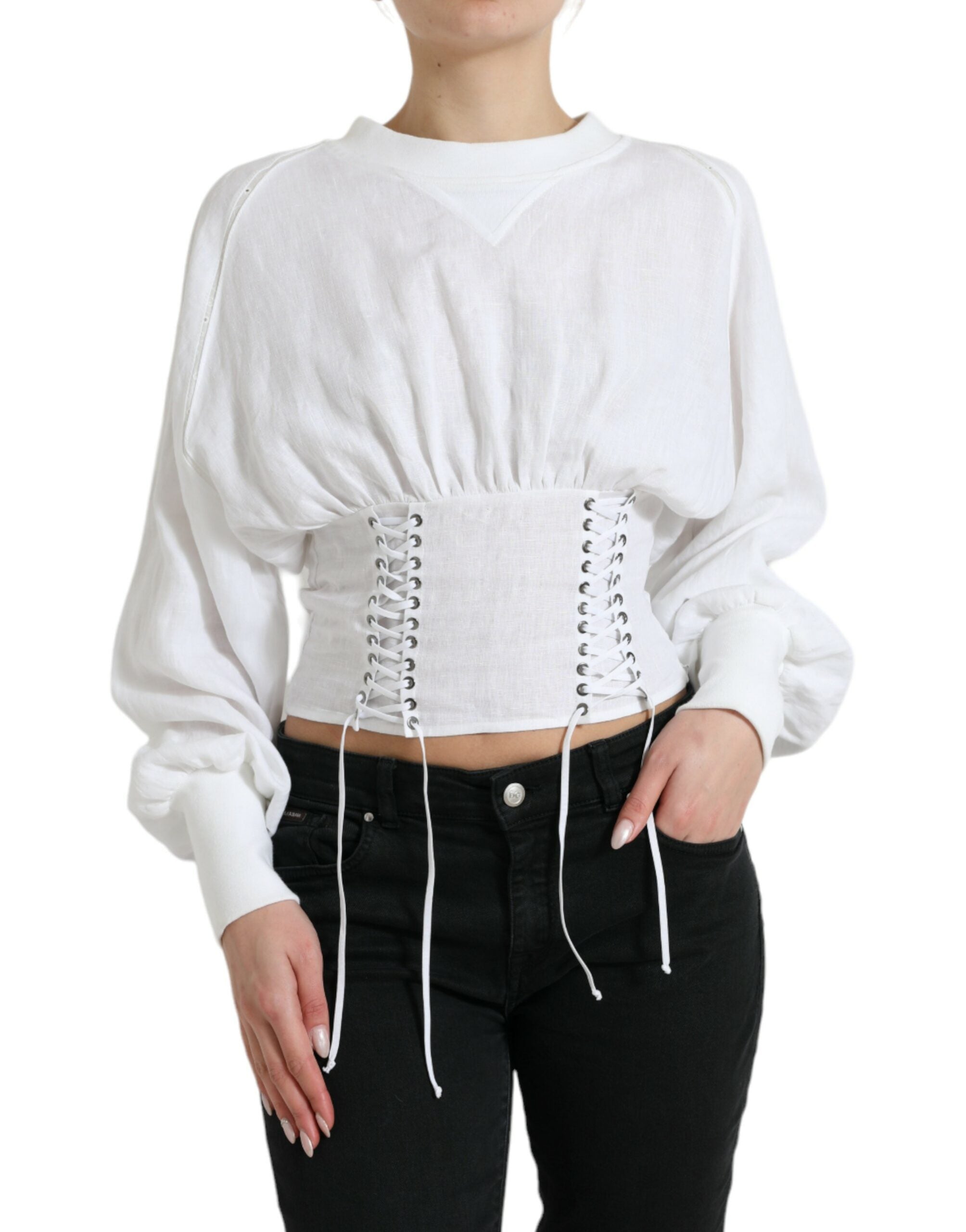 Corset Dolce & Gabbana blanc