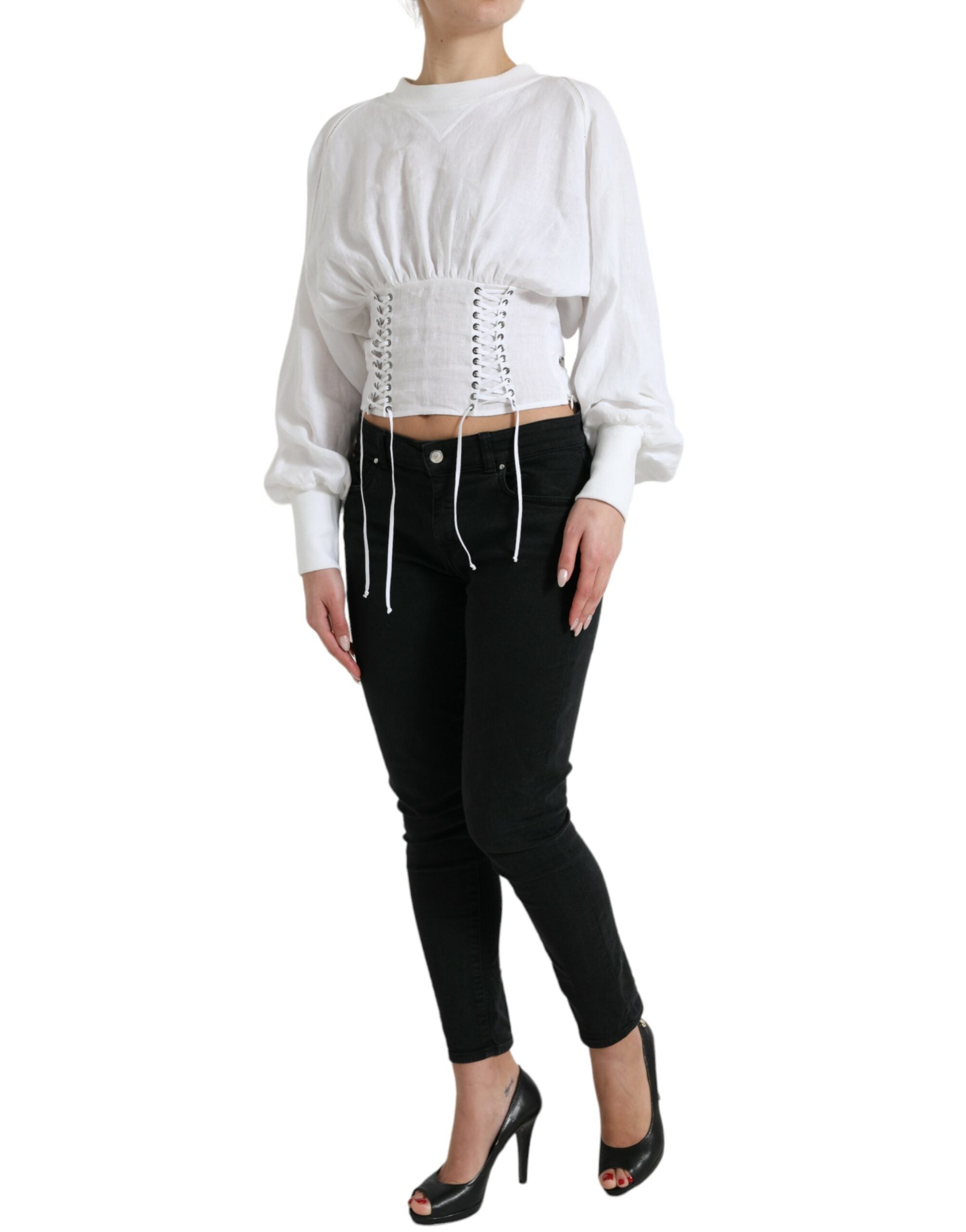 Corset Dolce & Gabbana blanc
