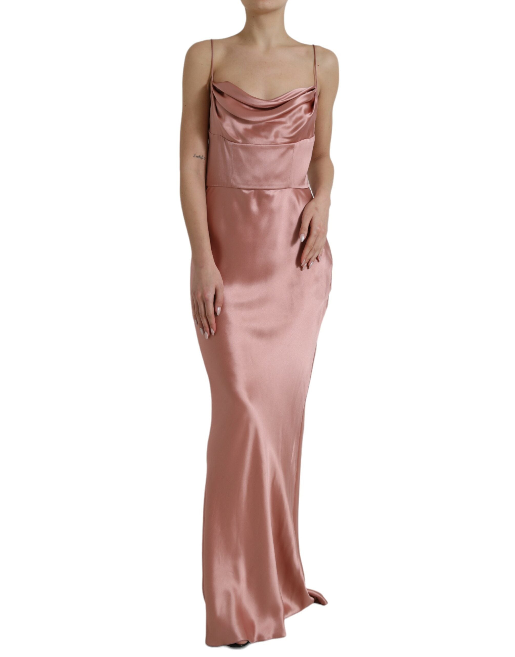 Robe Dolce & Gabbana longue rose