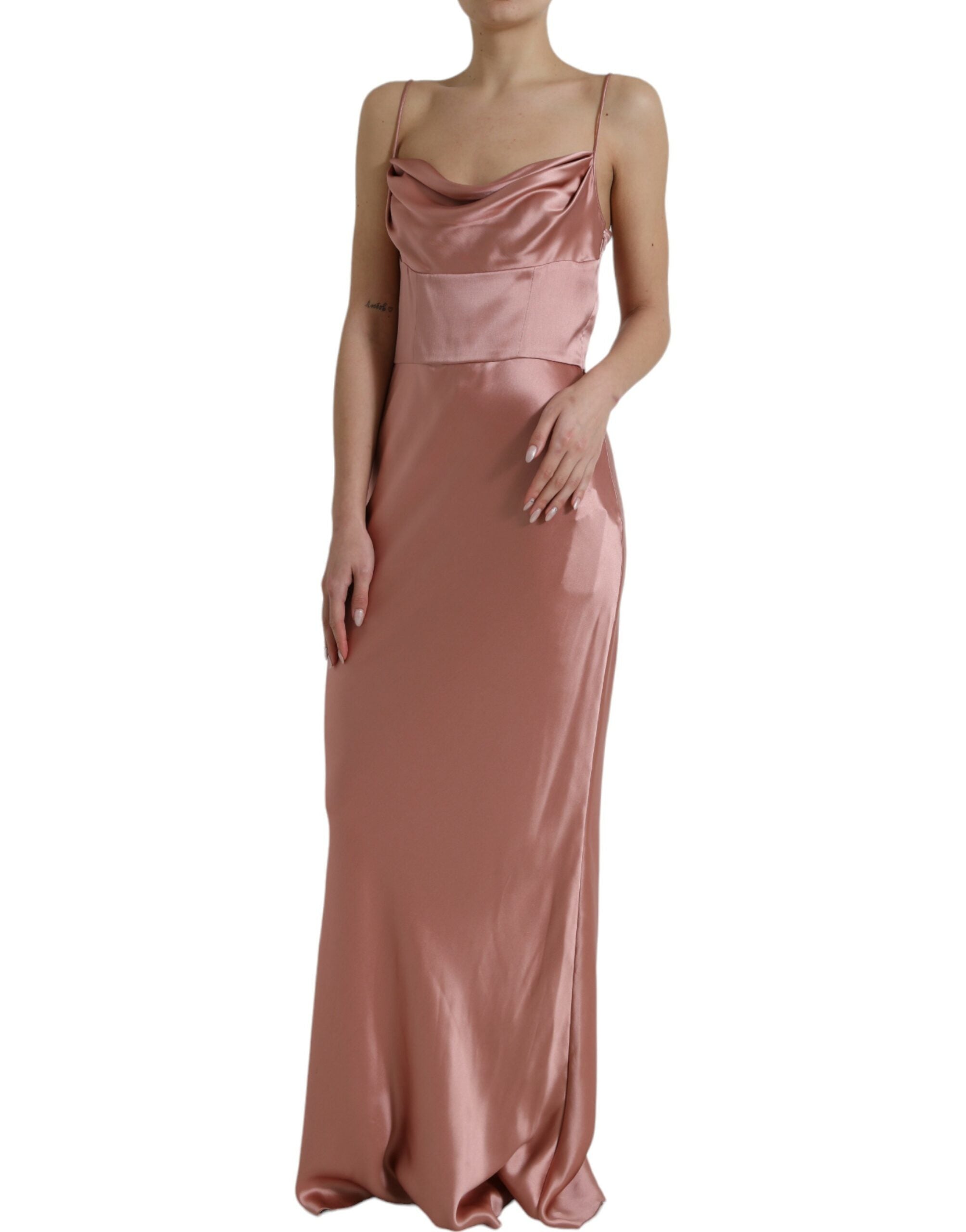 Robe Dolce & Gabbana longue rose