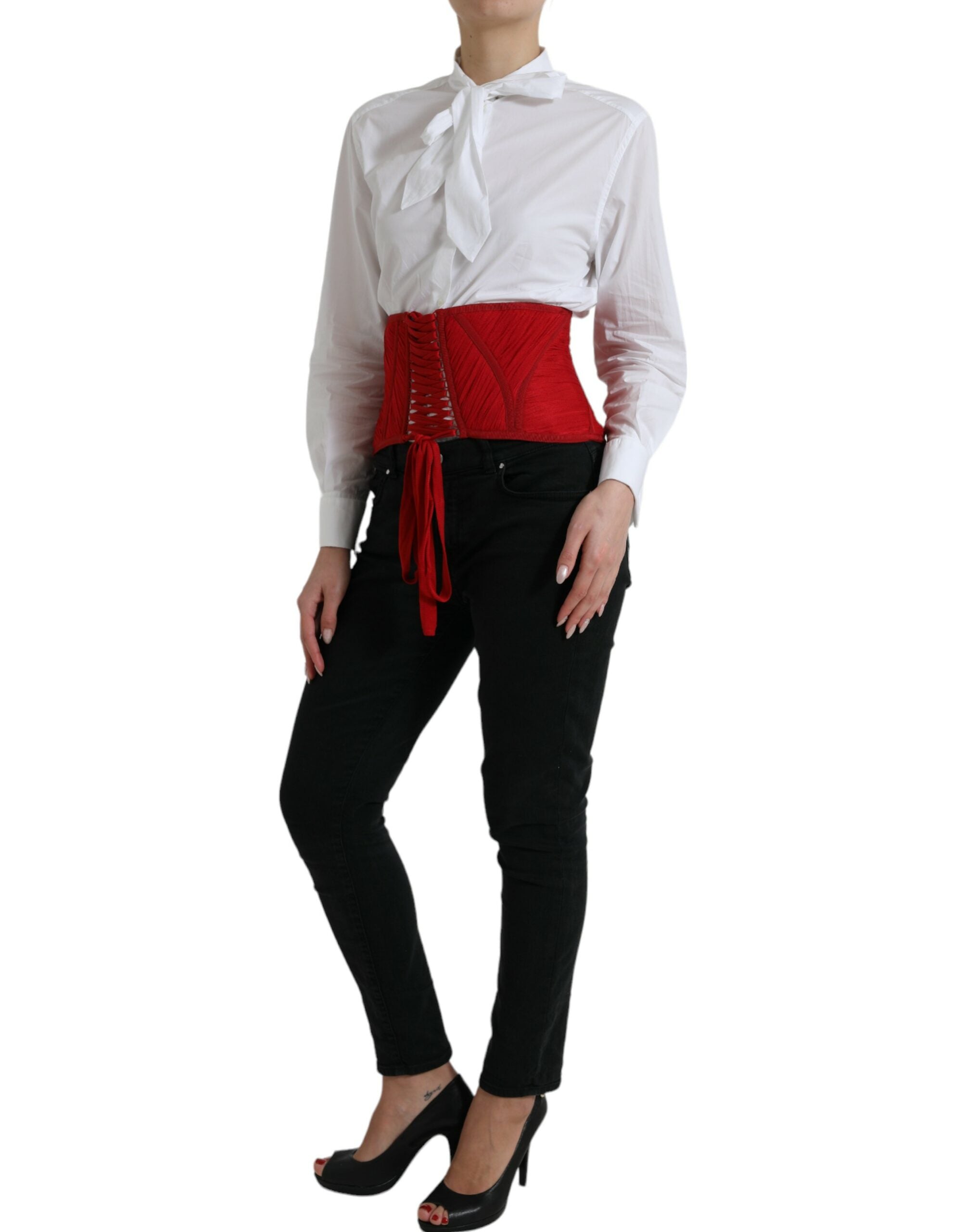 Ceinture Dolce & Gabbana rouge