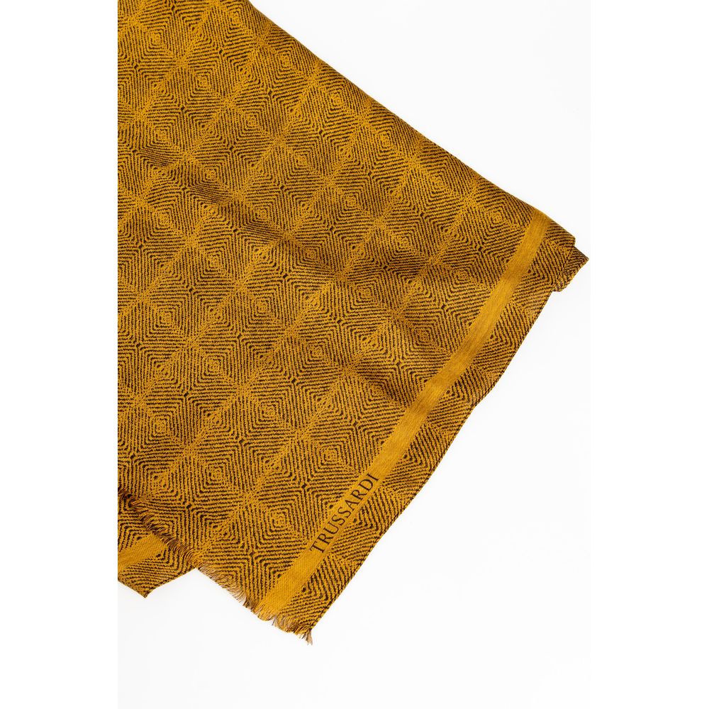 Écharpe Trussardi jaune
