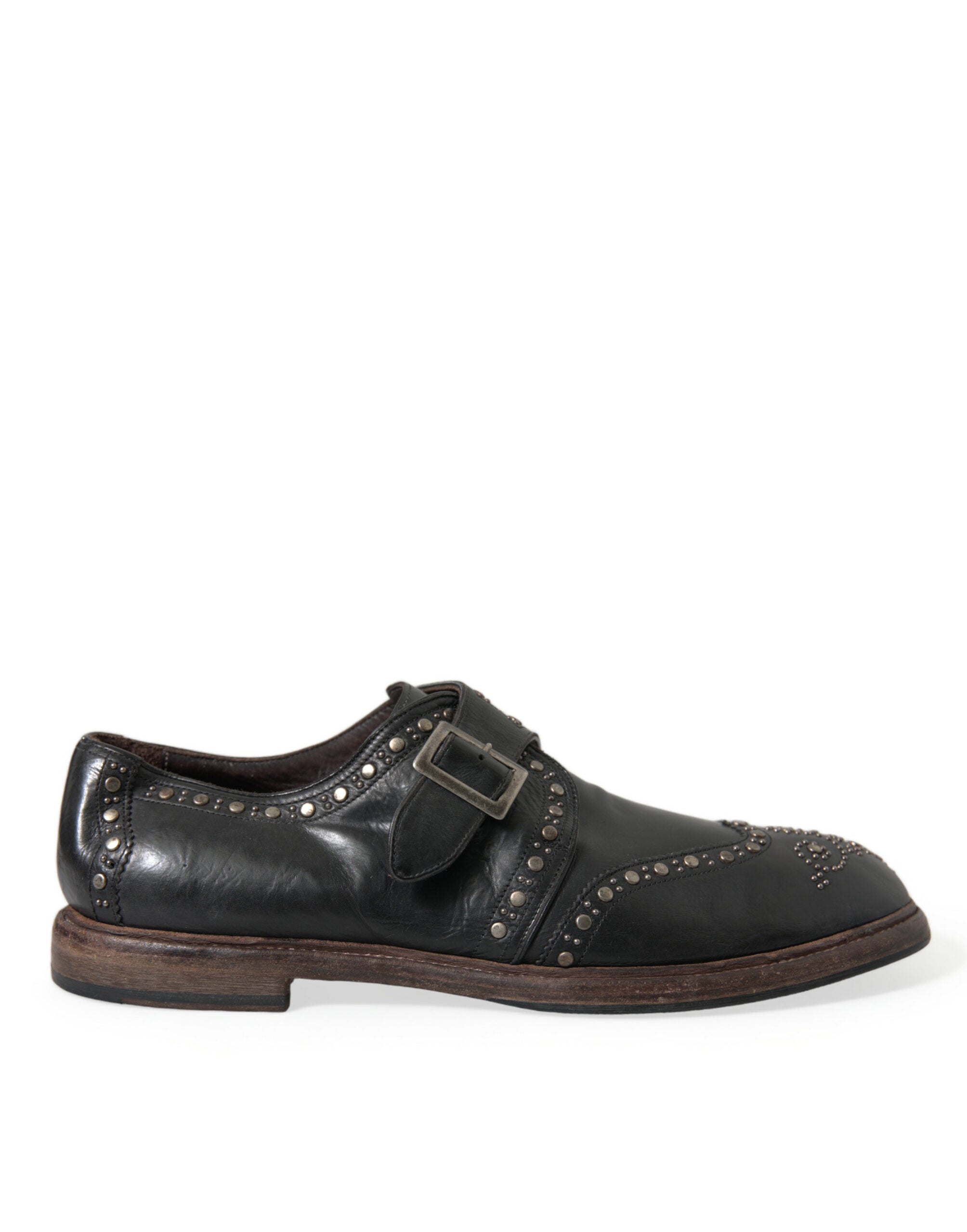 Chaussures DOLCE & GABBANA Monk strap noires