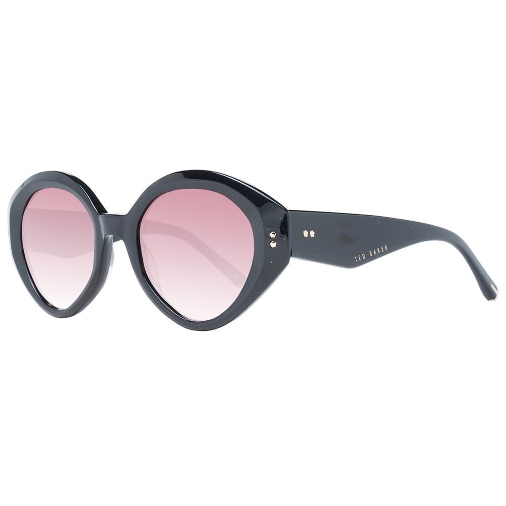 Lunettes de soleil noires cat eye