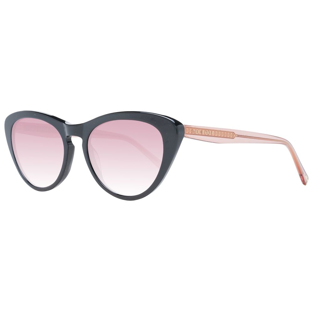 Lunettes de soleil Cat Eye noires rose