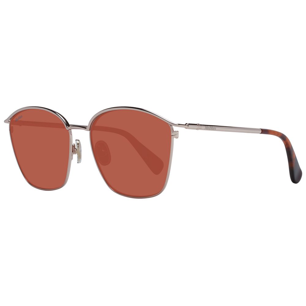 Lunettes de soleil Rose Gold Rectangulaires rose doré