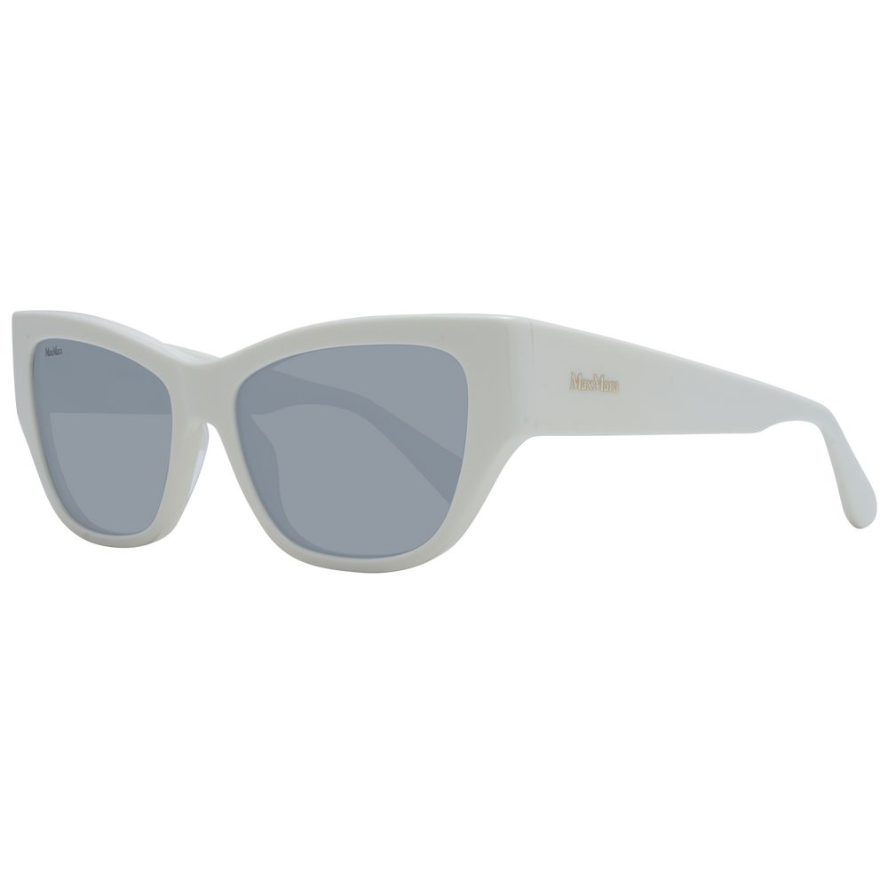 Lunettes de soleil non spécifiée Cat Eye blanches