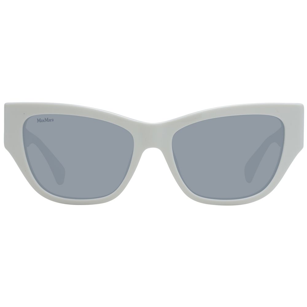 Lunettes de soleil non spécifiée Cat Eye blanches