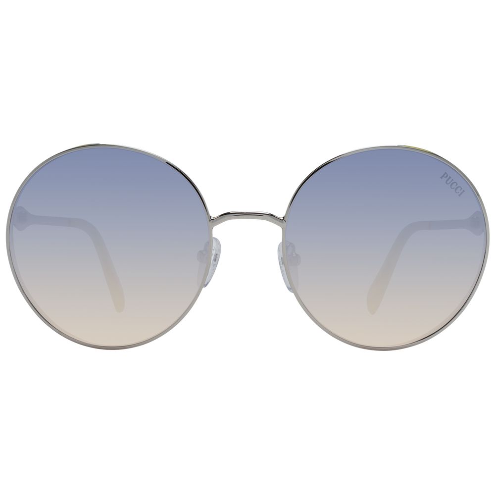 Lunettes de soleil argentées