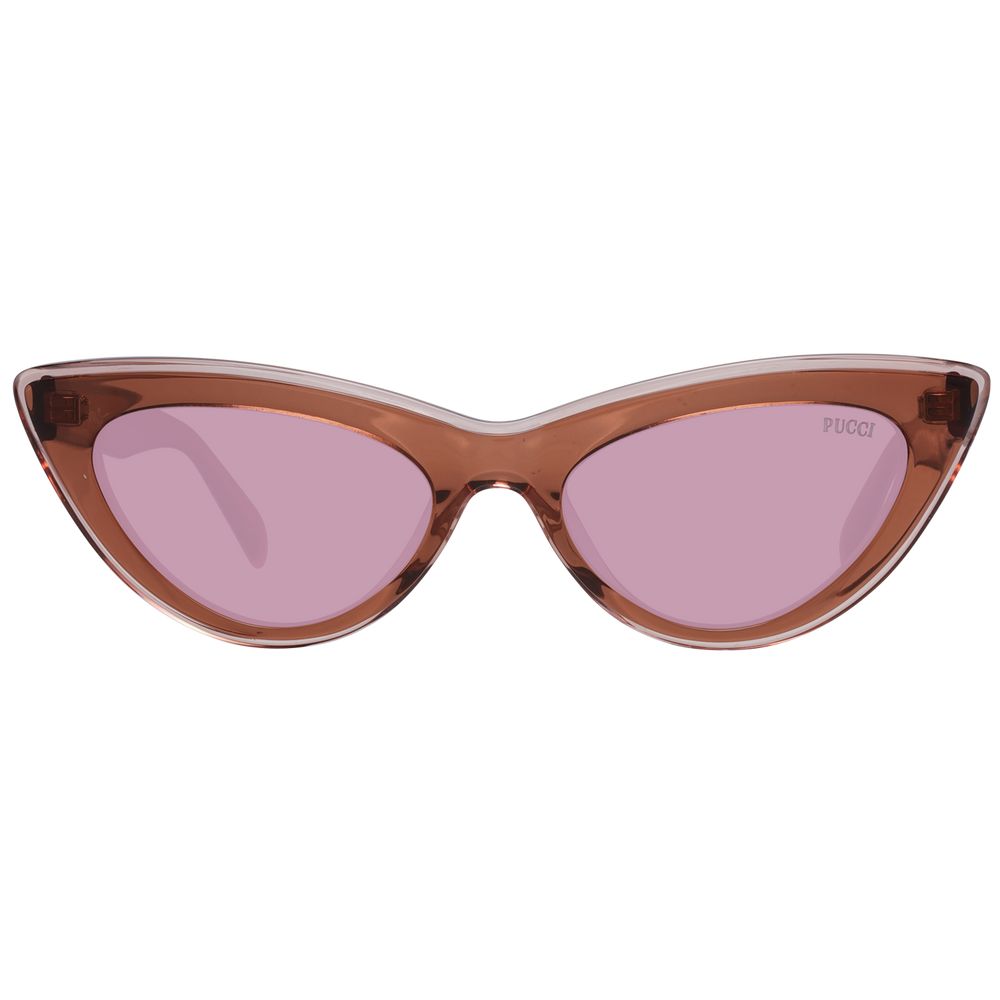 Lunettes de soleil brunes bordeaux