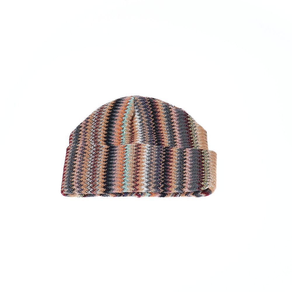Chapeau Missoni multicolore en laine