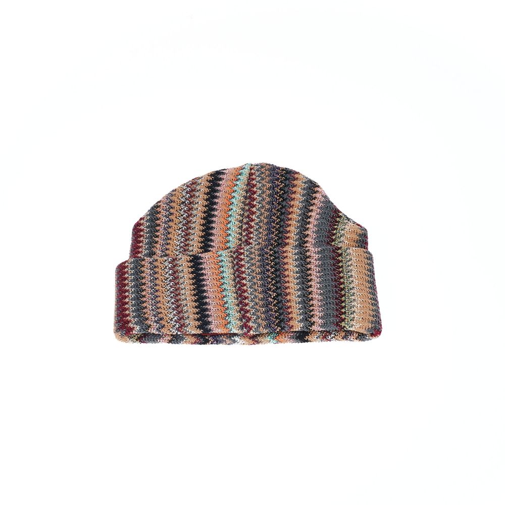Chapeau Missoni multicolore en laine