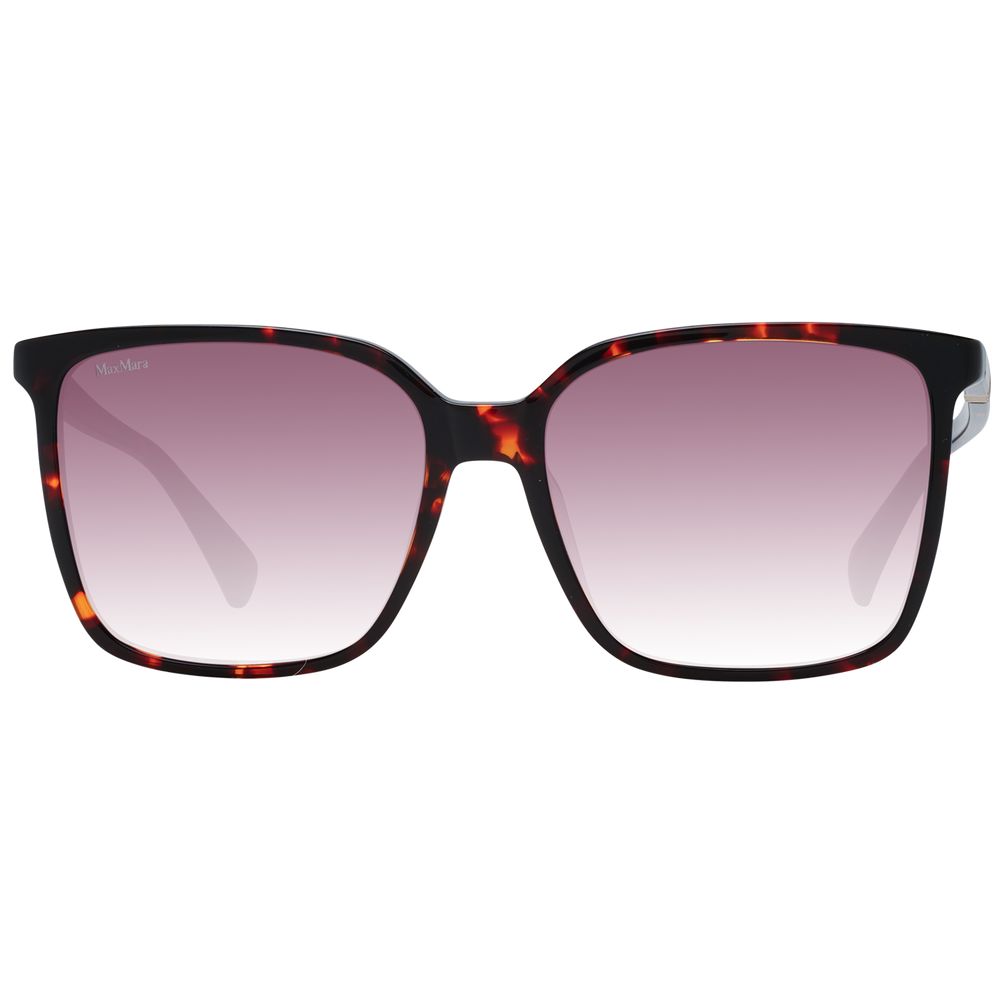 Lunettes de soleil rouges bourgogne