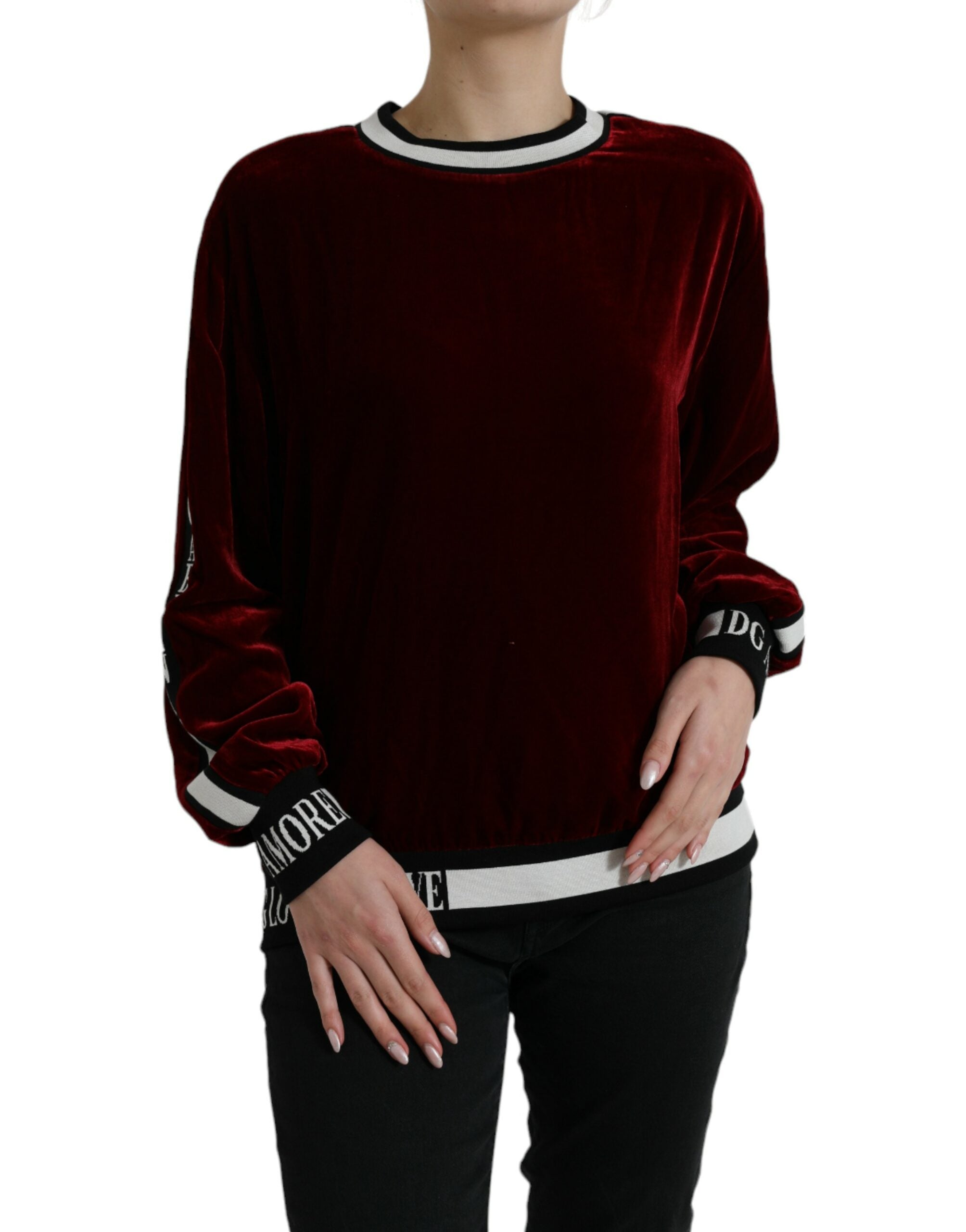 Pull Dolce & Gabbana bordeaux