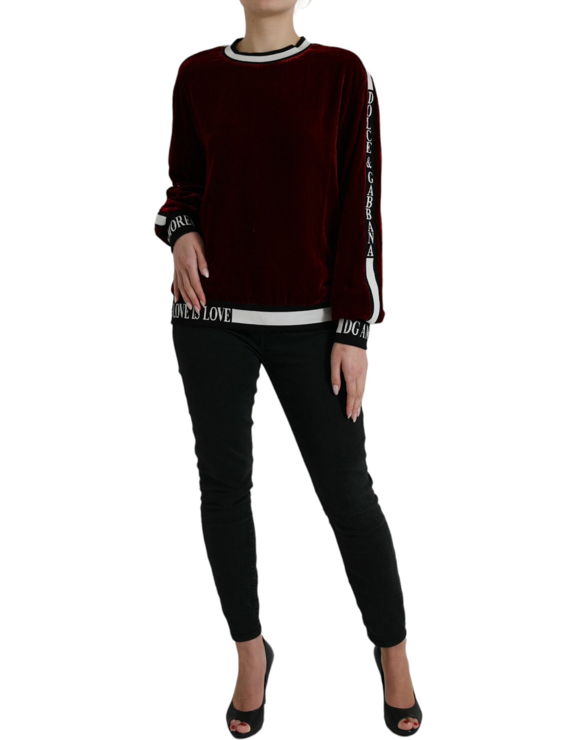 Pull Dolce & Gabbana bordeaux