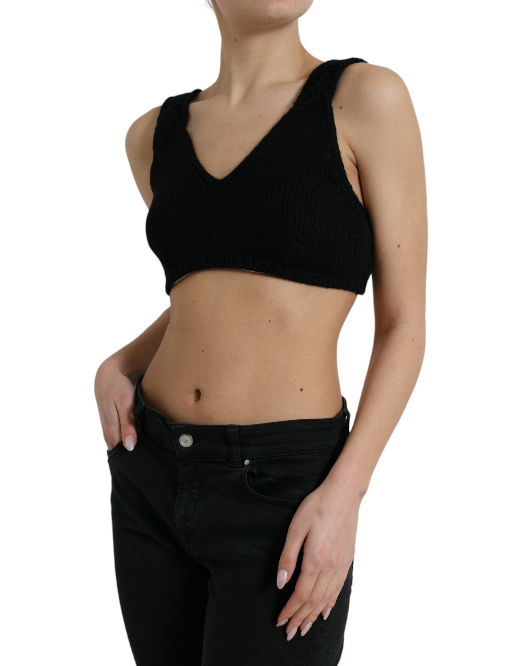 Top DOLCE & GABBANA Bustier noir