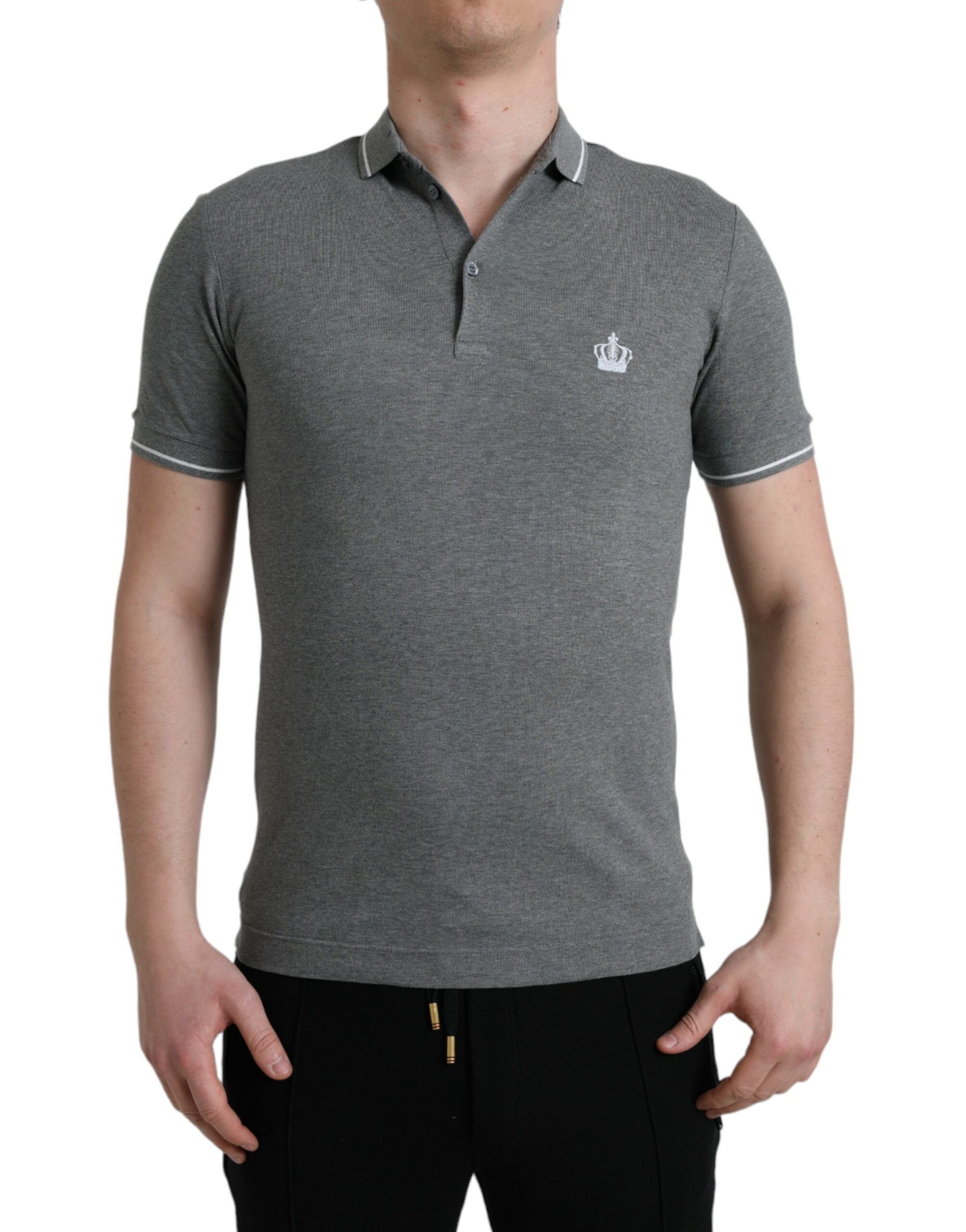 T-shirt Dolce & Gabbana collé gris