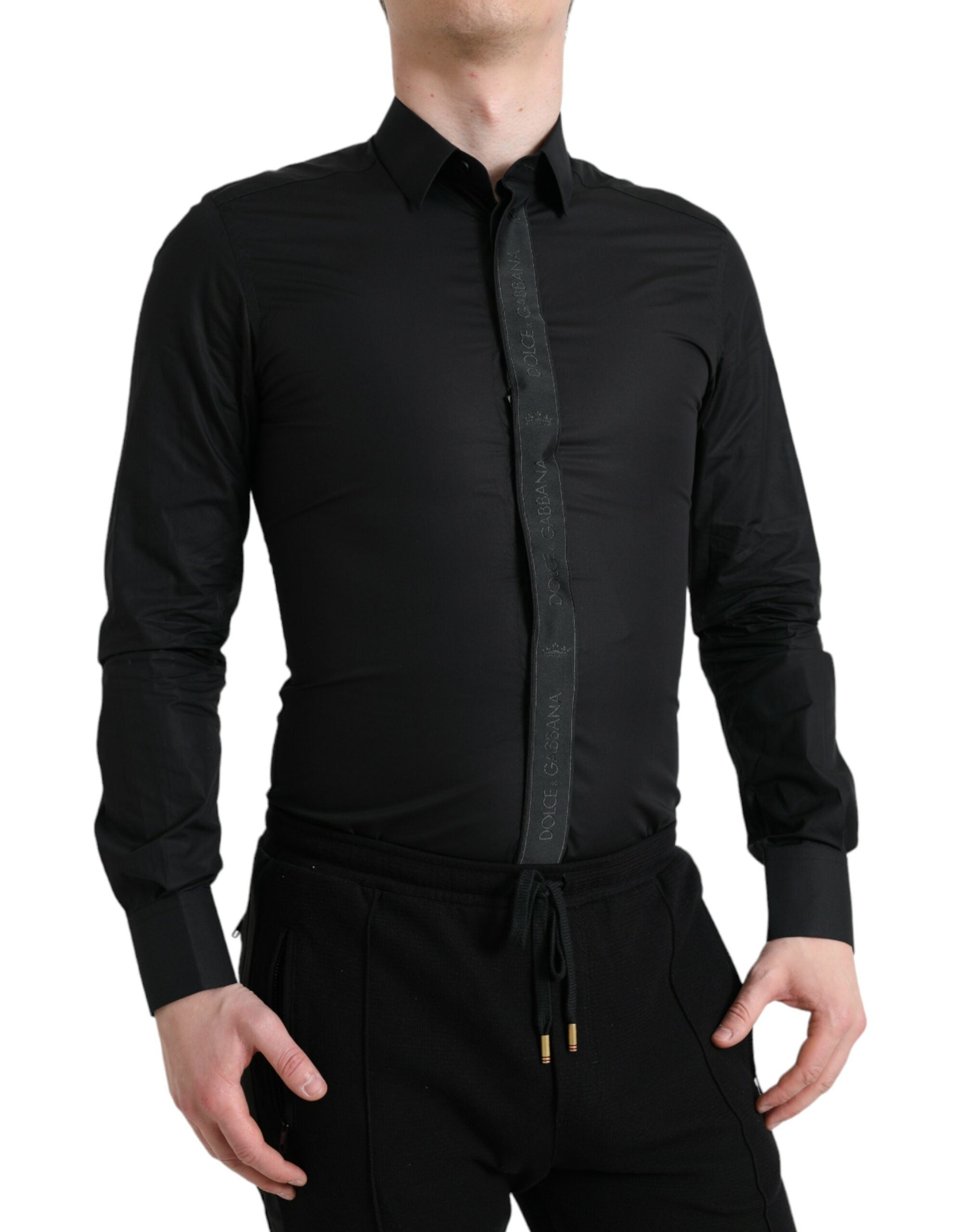 Chemise Dolce & Gabbana GOLD noire