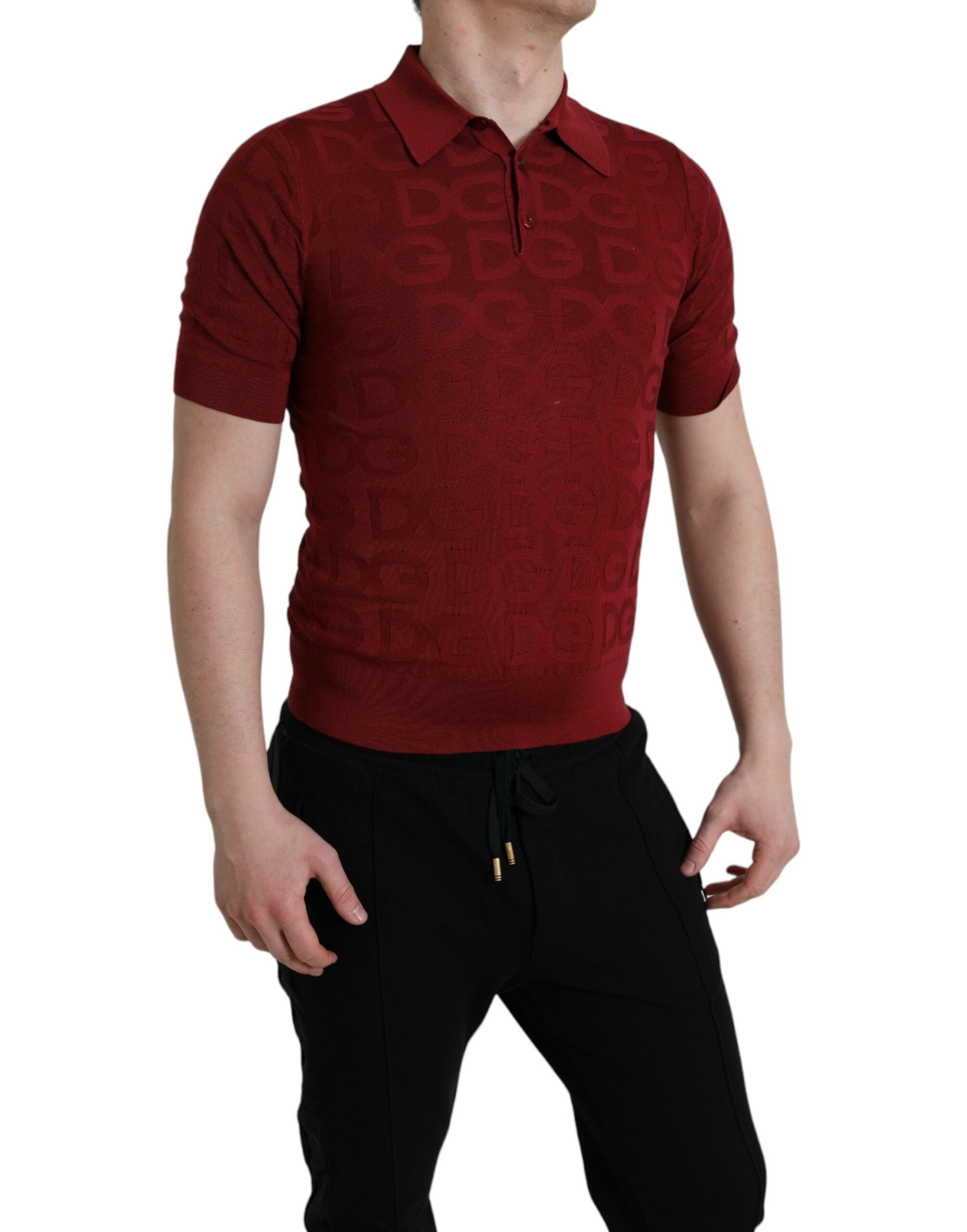 T-shirt DOLCE & GABBANA col maroon