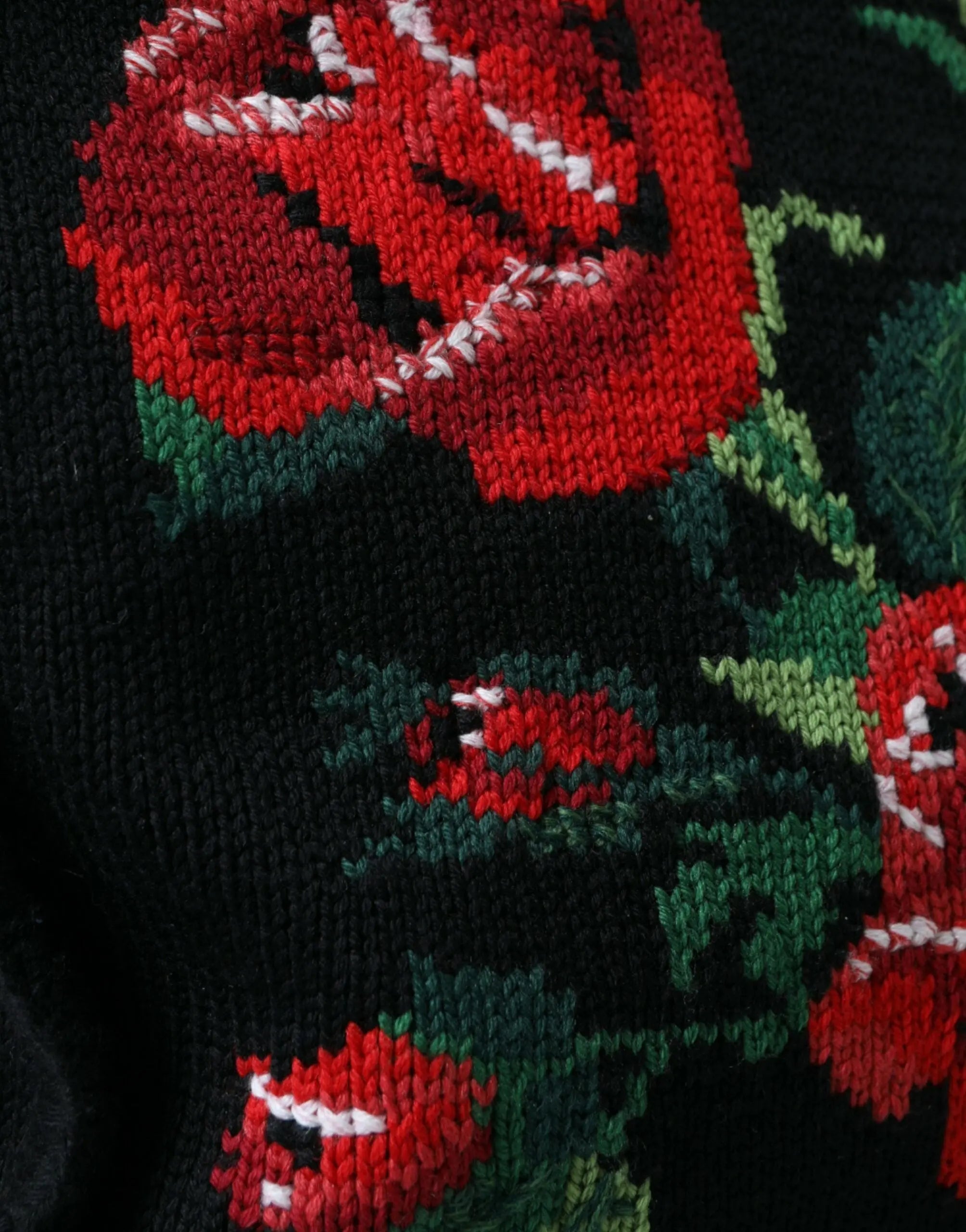 Sac cabas Dolce & Gabbana noir rose Dolce & Gabbana