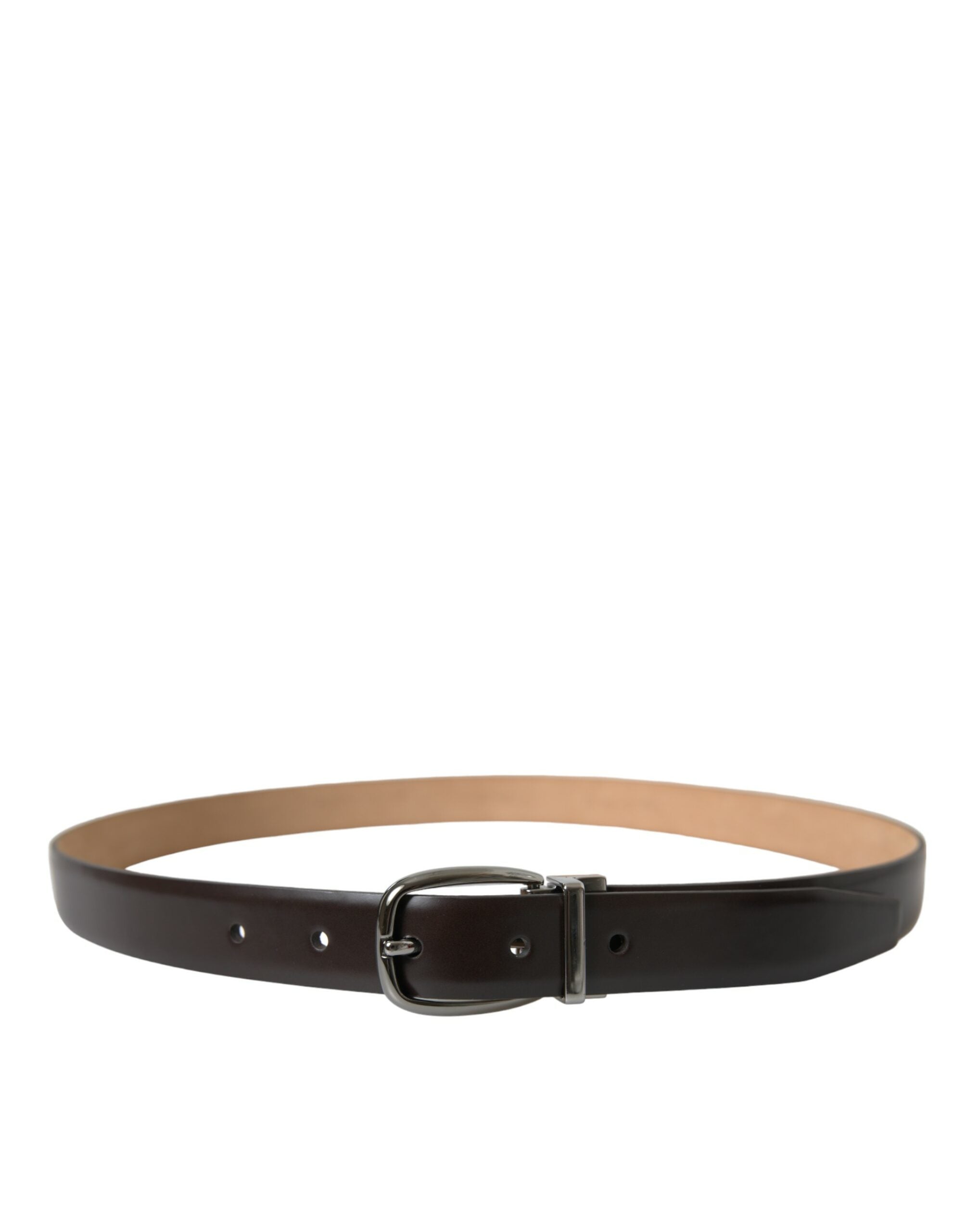 Ceinture Dolce & Gabbana marron foncé