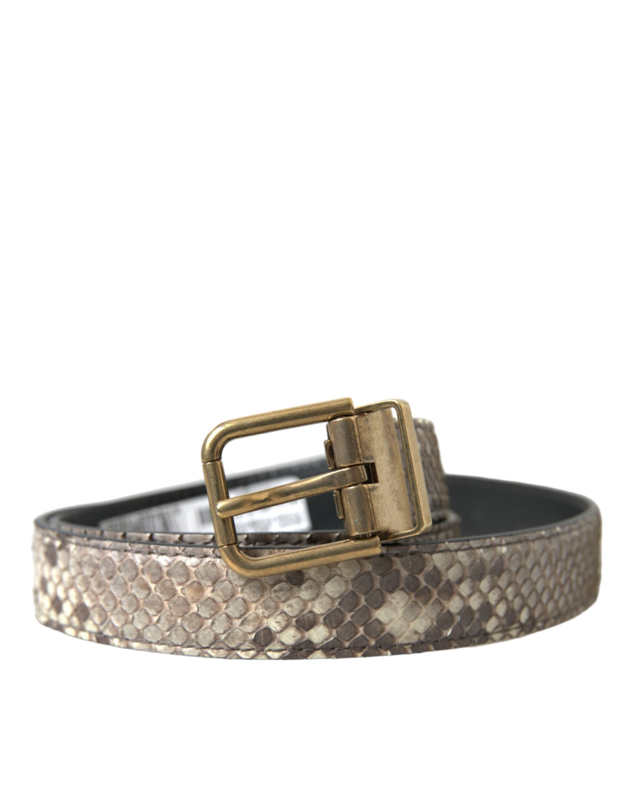 Ceinture Dolce & Gabbana en cuir brun