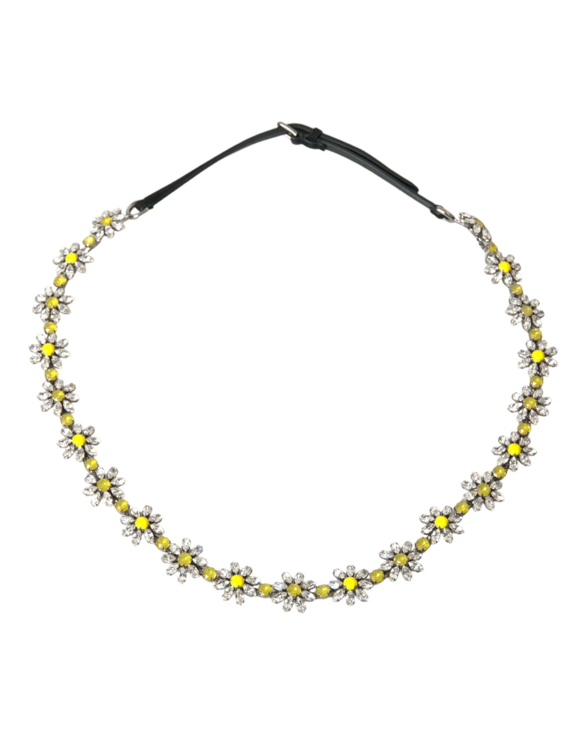 Ceinture Dolce & Gabbana bleu or