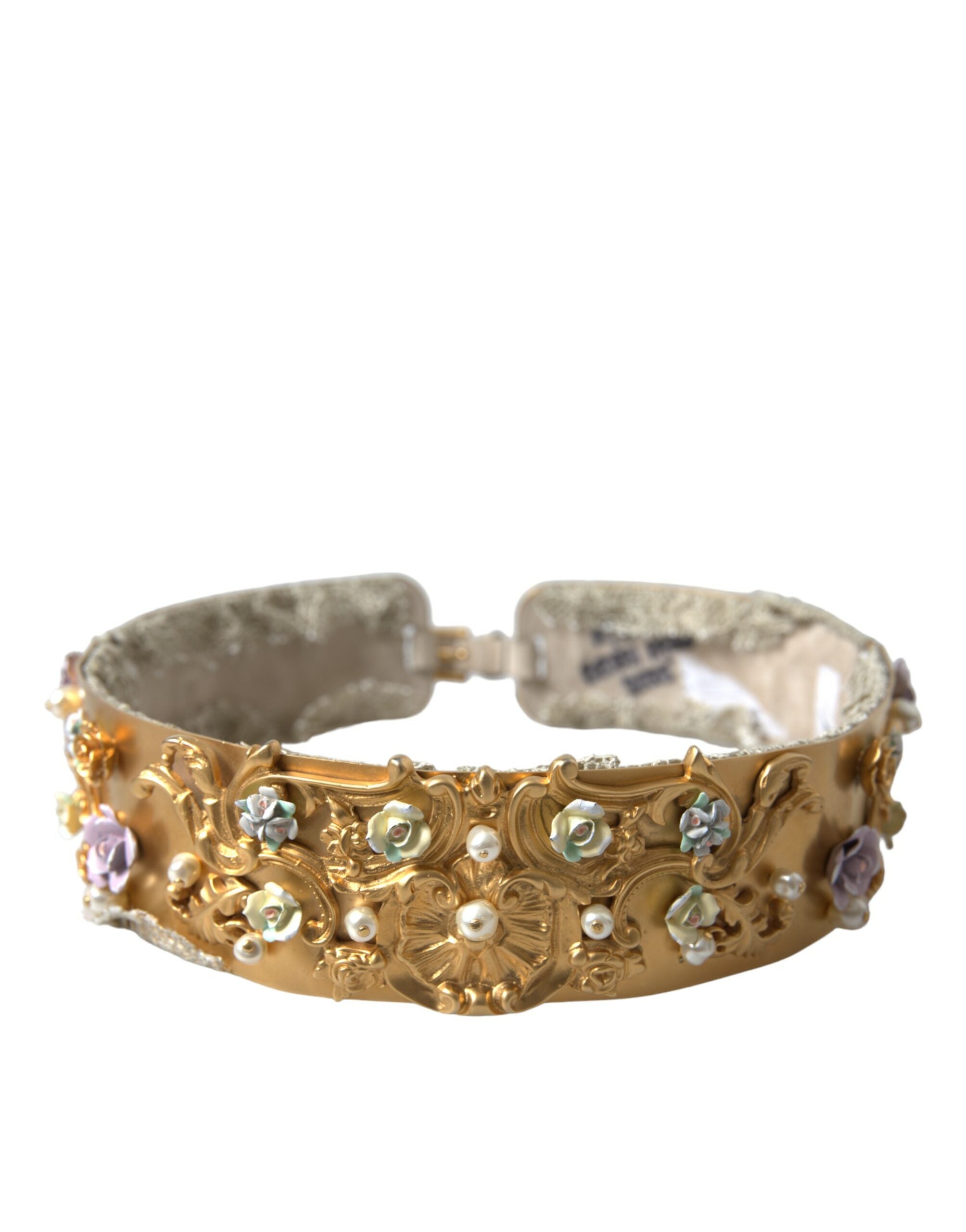 Ceinture Dolce & Gabbana Studded dorée