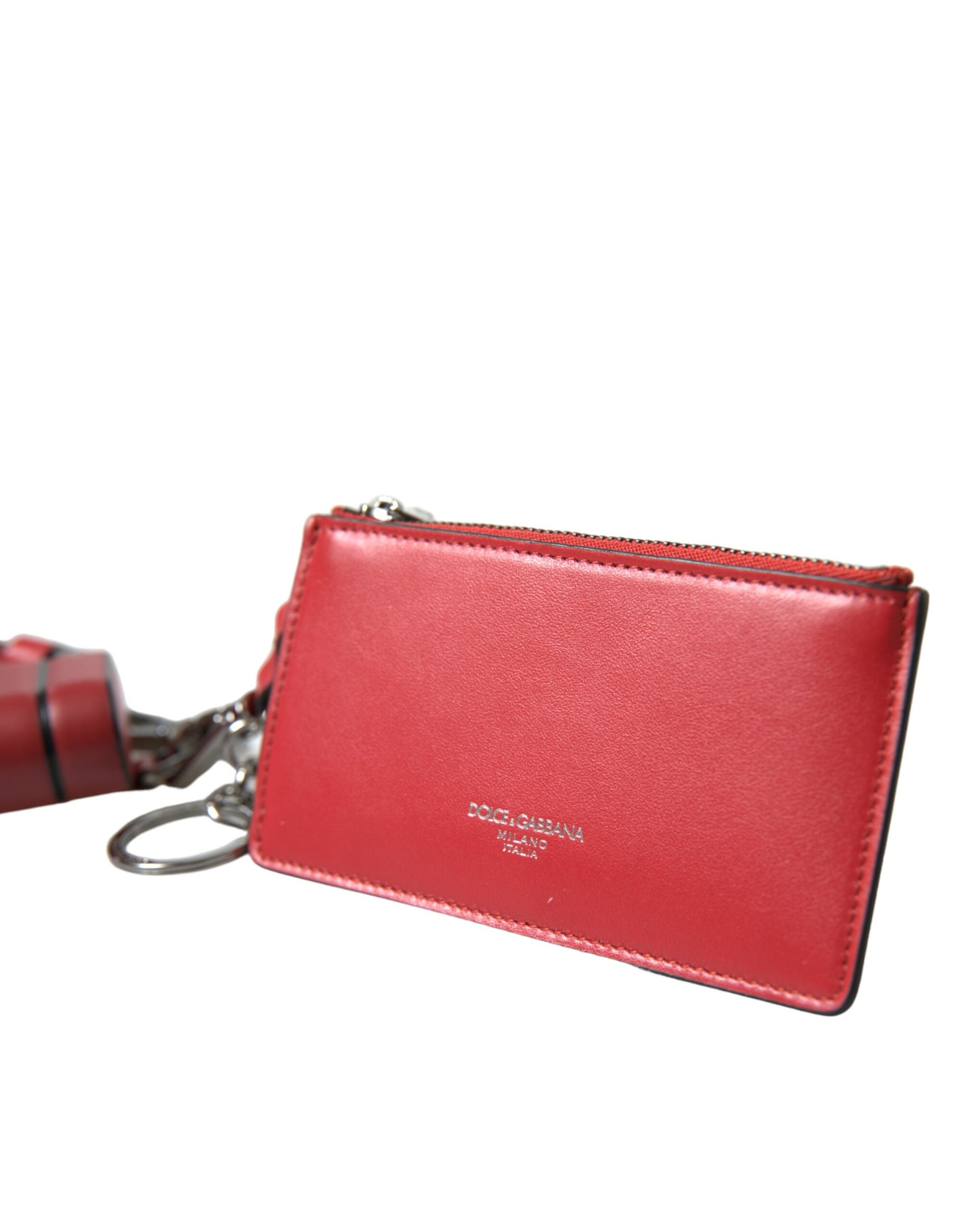 Pochette Dolce & Gabbana Airpods rouges