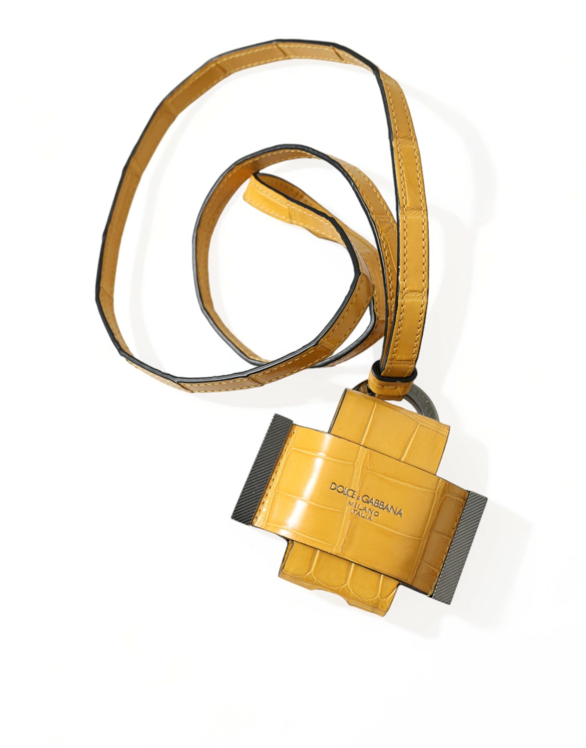 Porte-clés Dolce & Gabbana trifold jaune