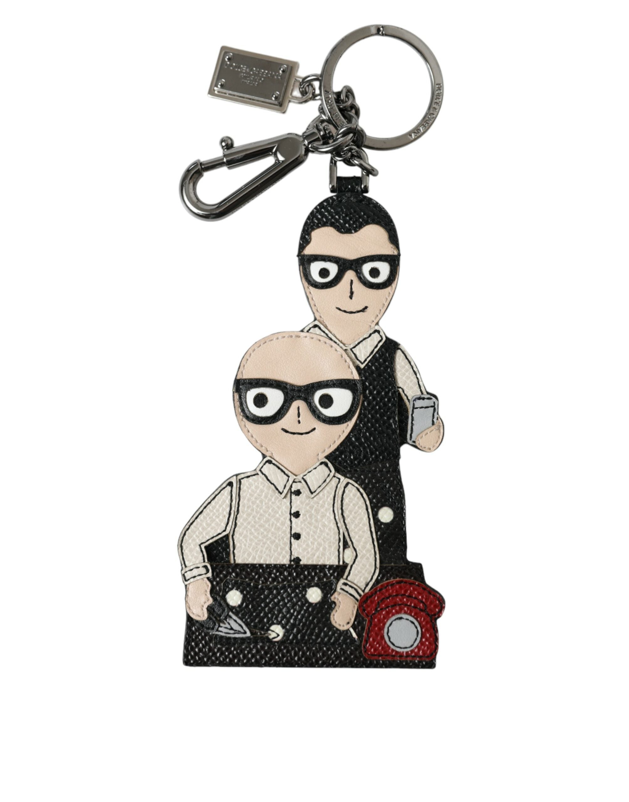 Porte-clés Dolce & Gabbana DGFAMILY argenté
