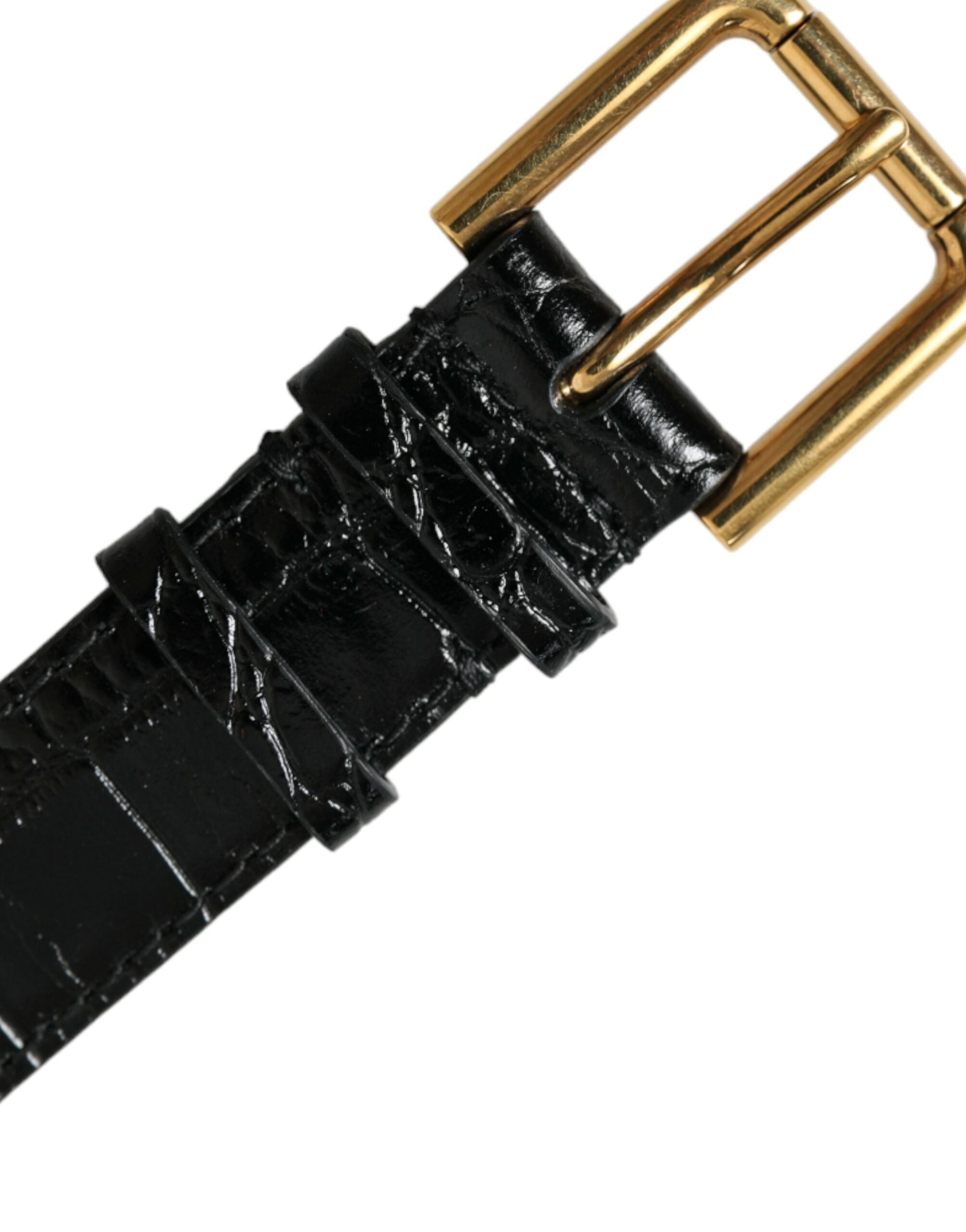 Bracelet Dolce & Gabbana noir doré