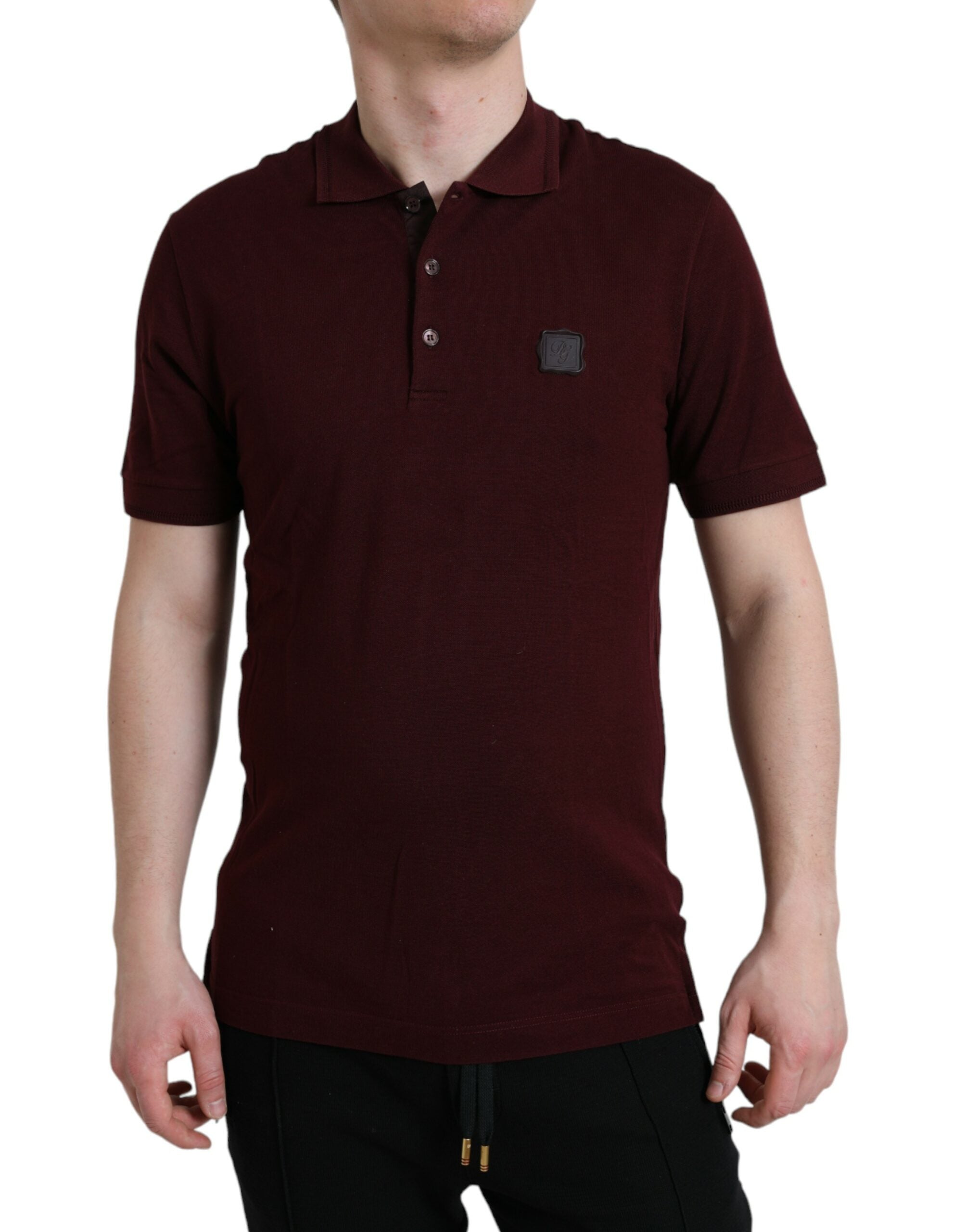 Polo Dolce & Gabbana maroon