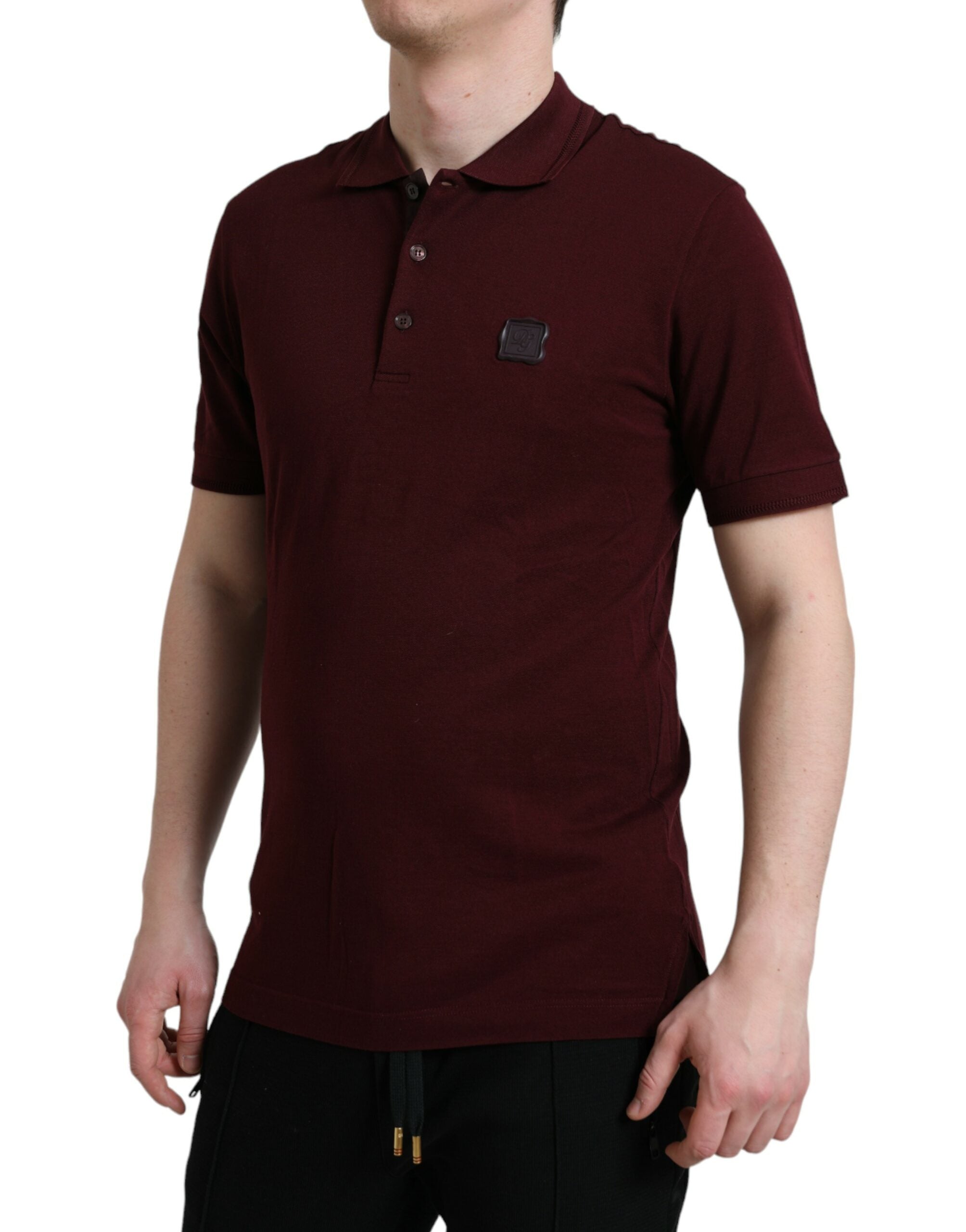 Polo Dolce & Gabbana maroon