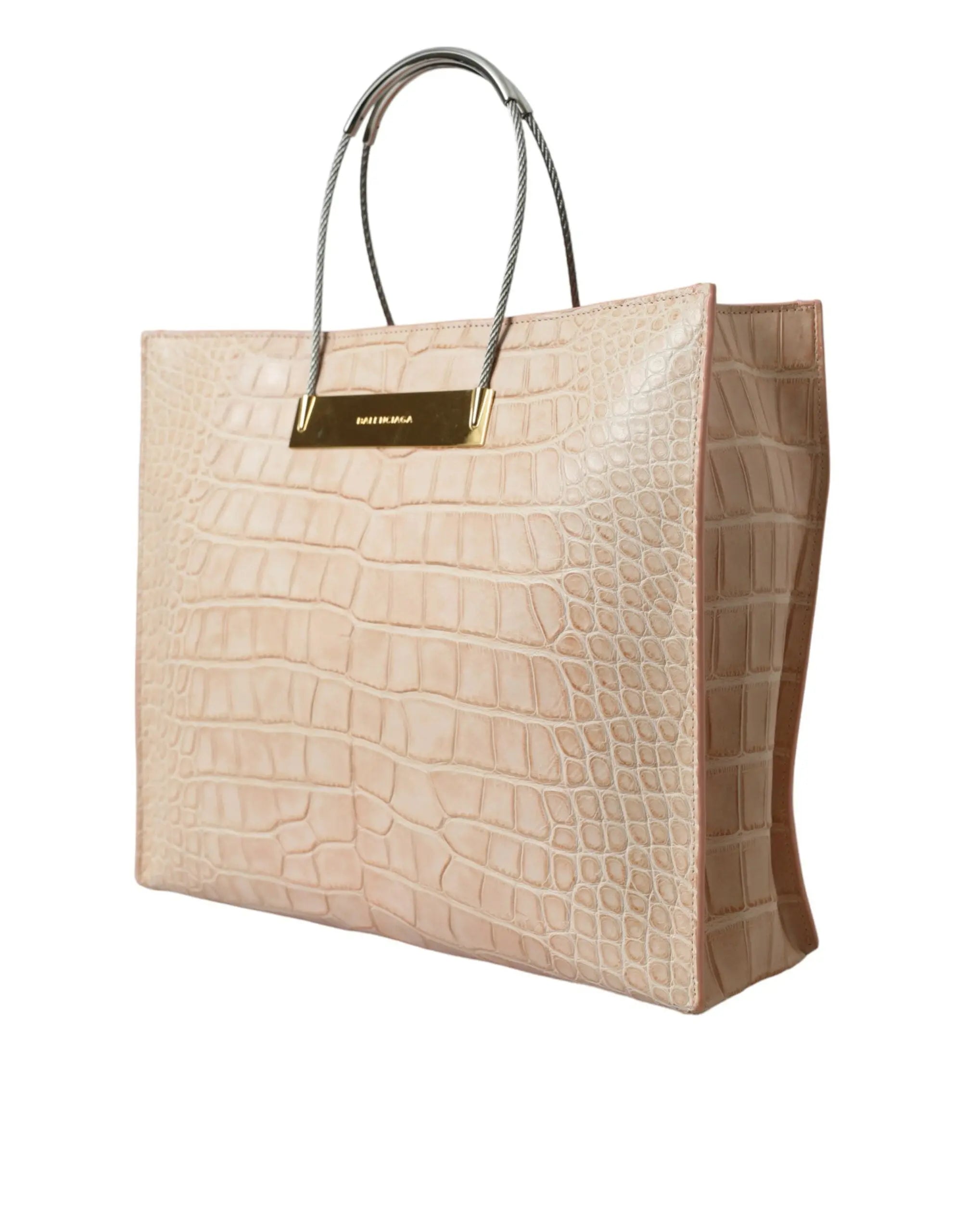 Tote Shopper Balenciaga rose poudre Balenciaga
