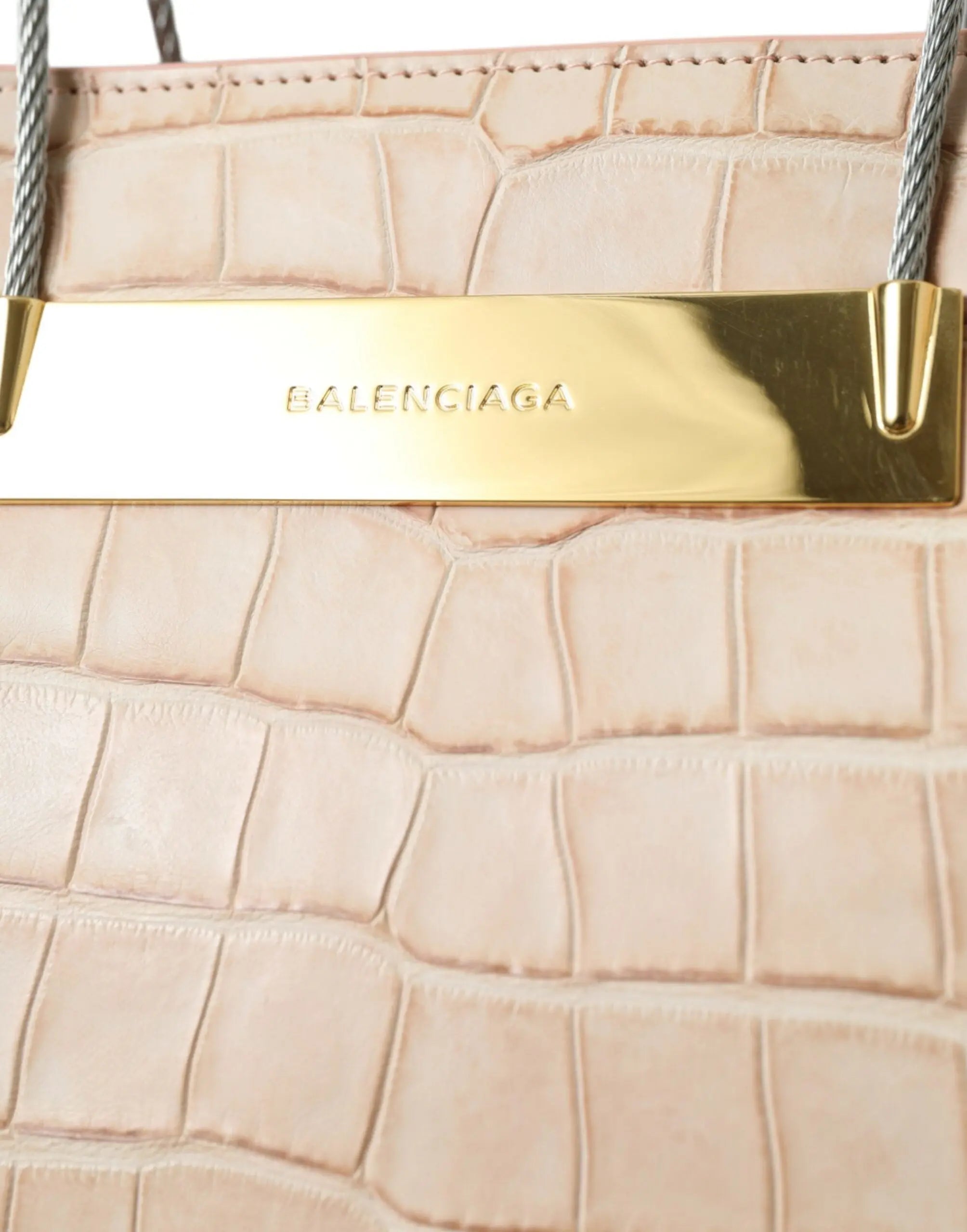 Tote Shopper Balenciaga rose poudre Balenciaga