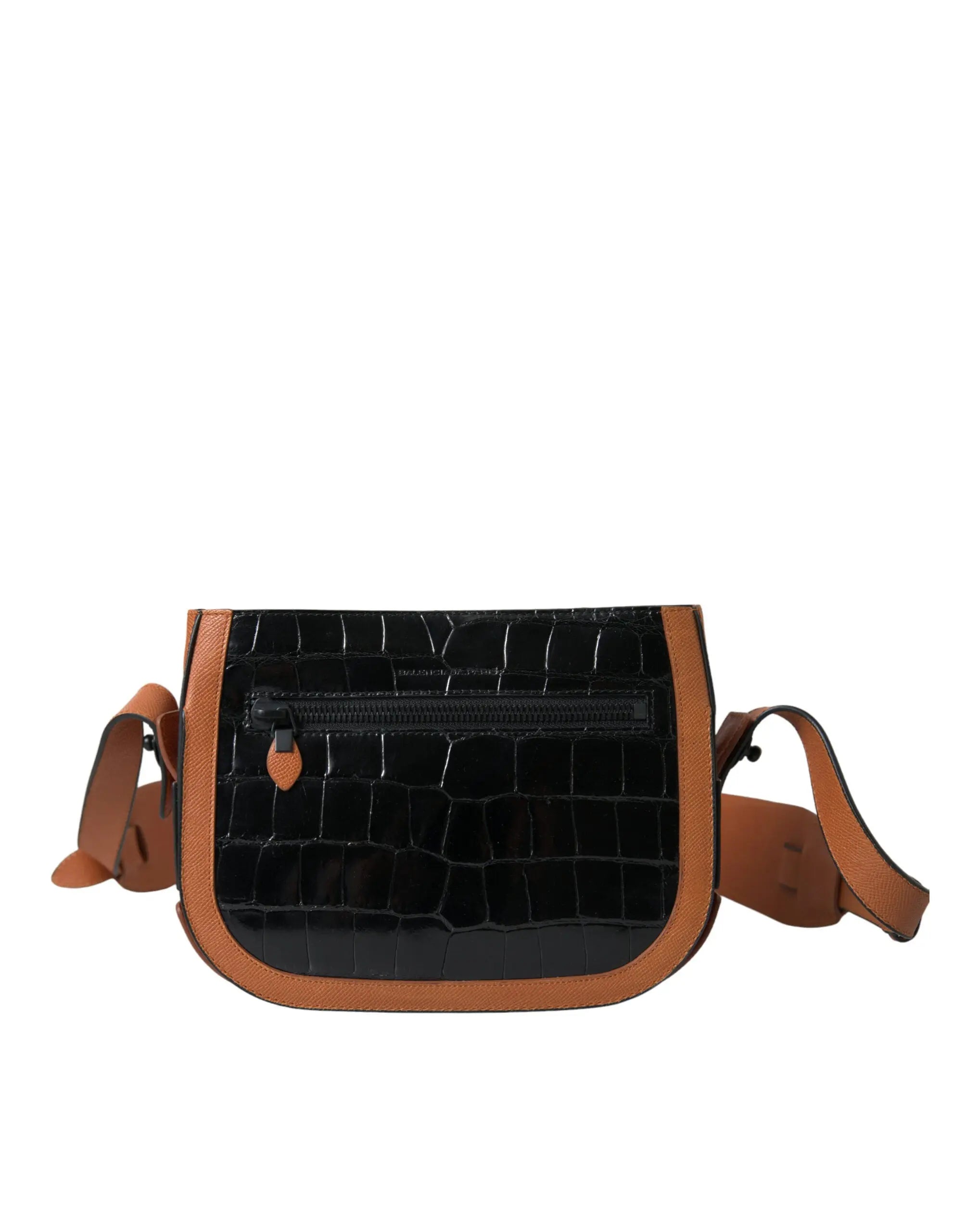 Sac camera Balenciaga Shoulder Noir & Marron Balenciaga