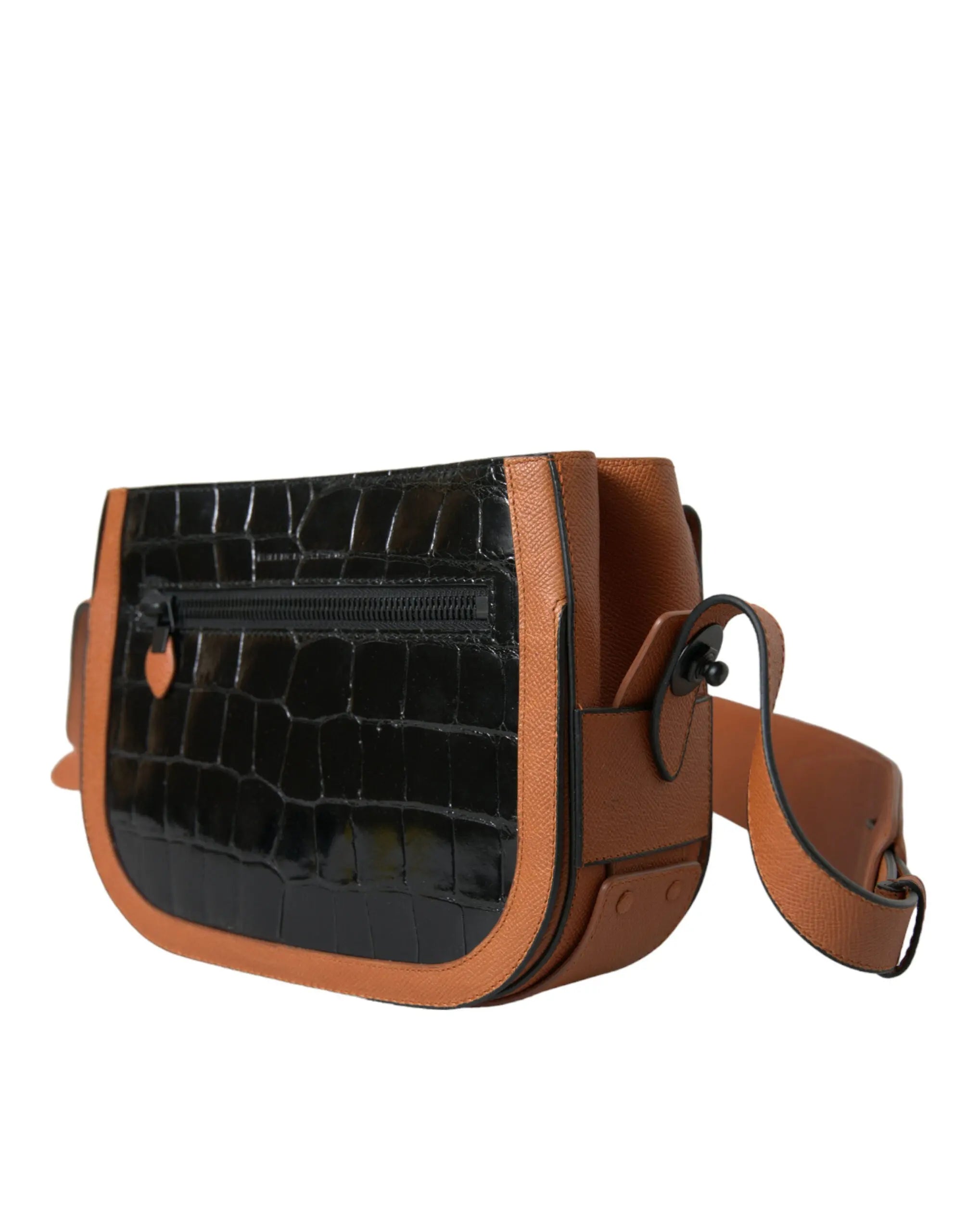 Sac camera Balenciaga Shoulder Noir & Marron Balenciaga