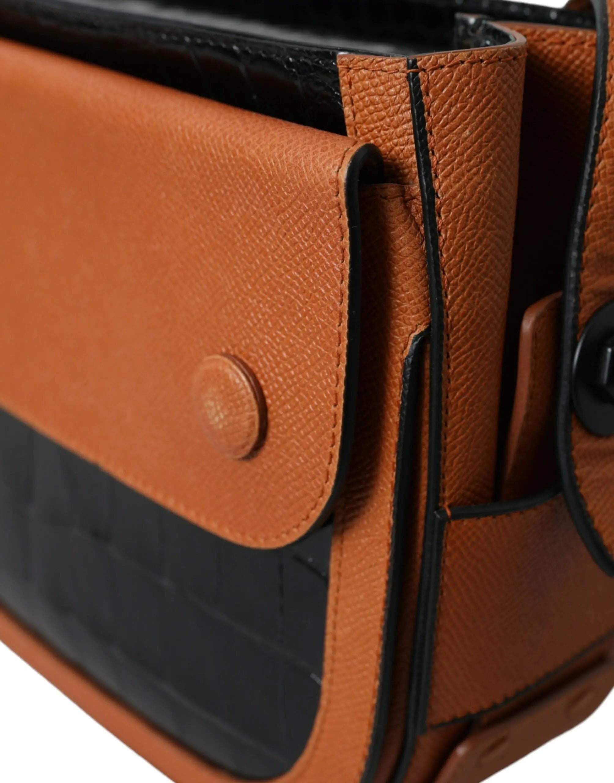 Sac camera Balenciaga Shoulder Noir & Marron Balenciaga