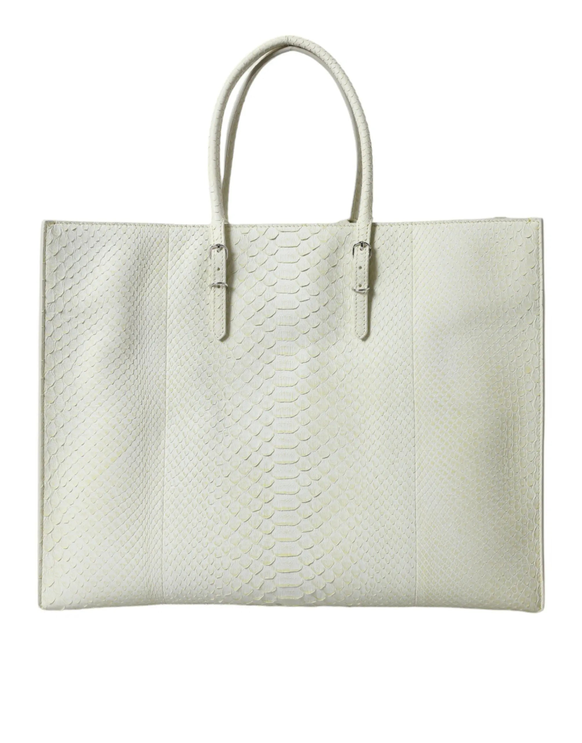 Tote Balenciaga Papier A4 blanc et jaune citron Balenciaga