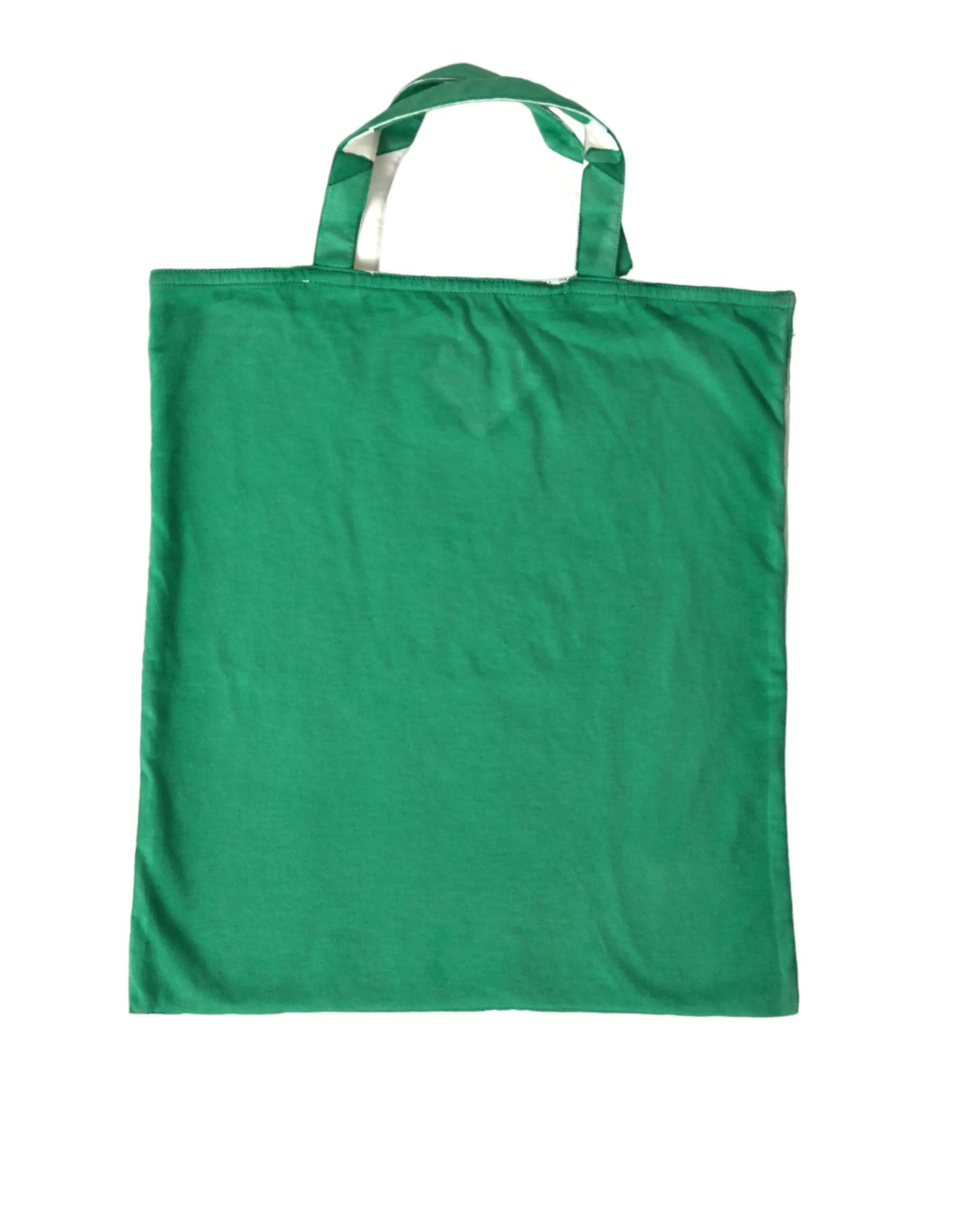Sac shopping Prada vert et blanc Prada