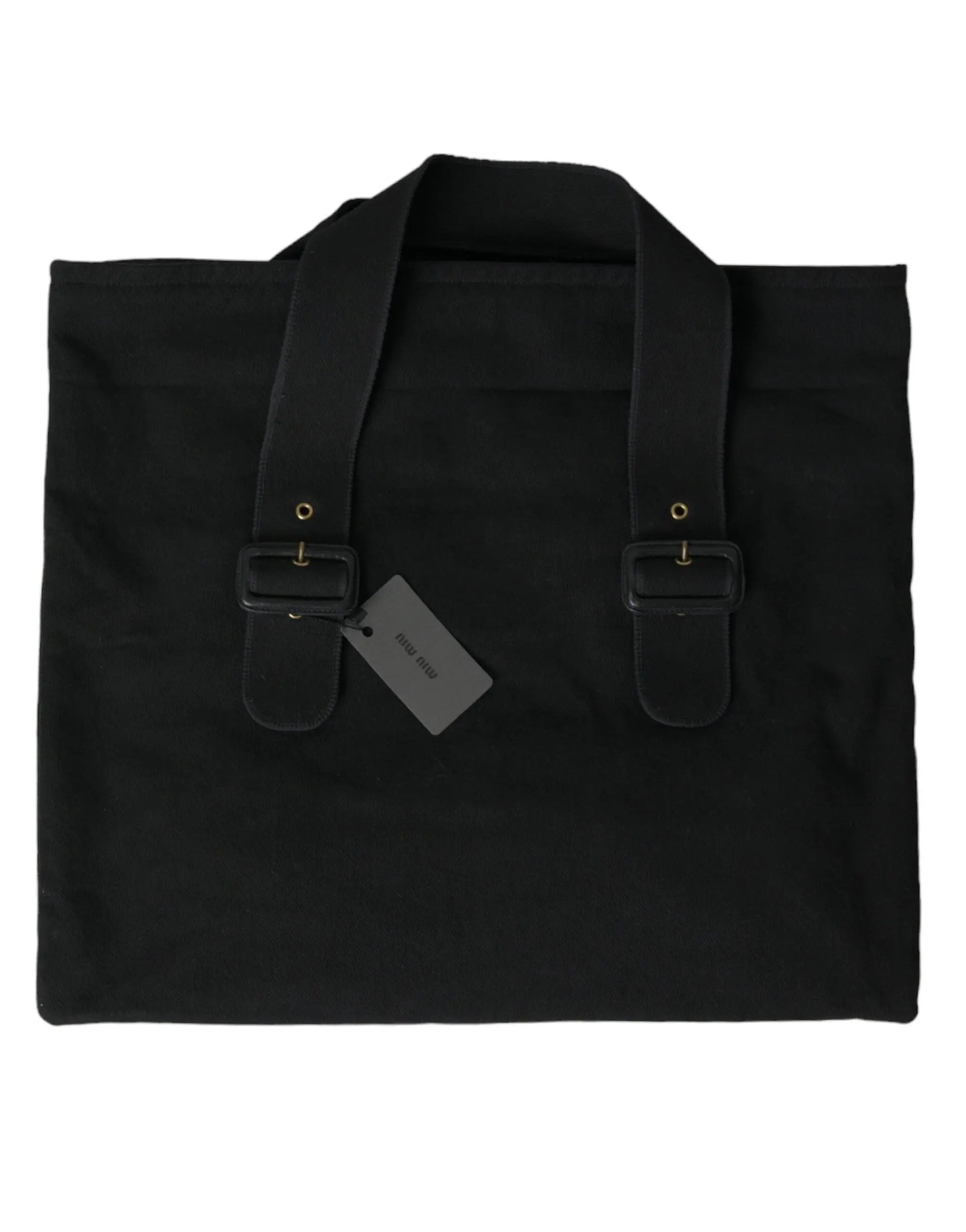 Sac cabas Miu Miu noir Miu Miu