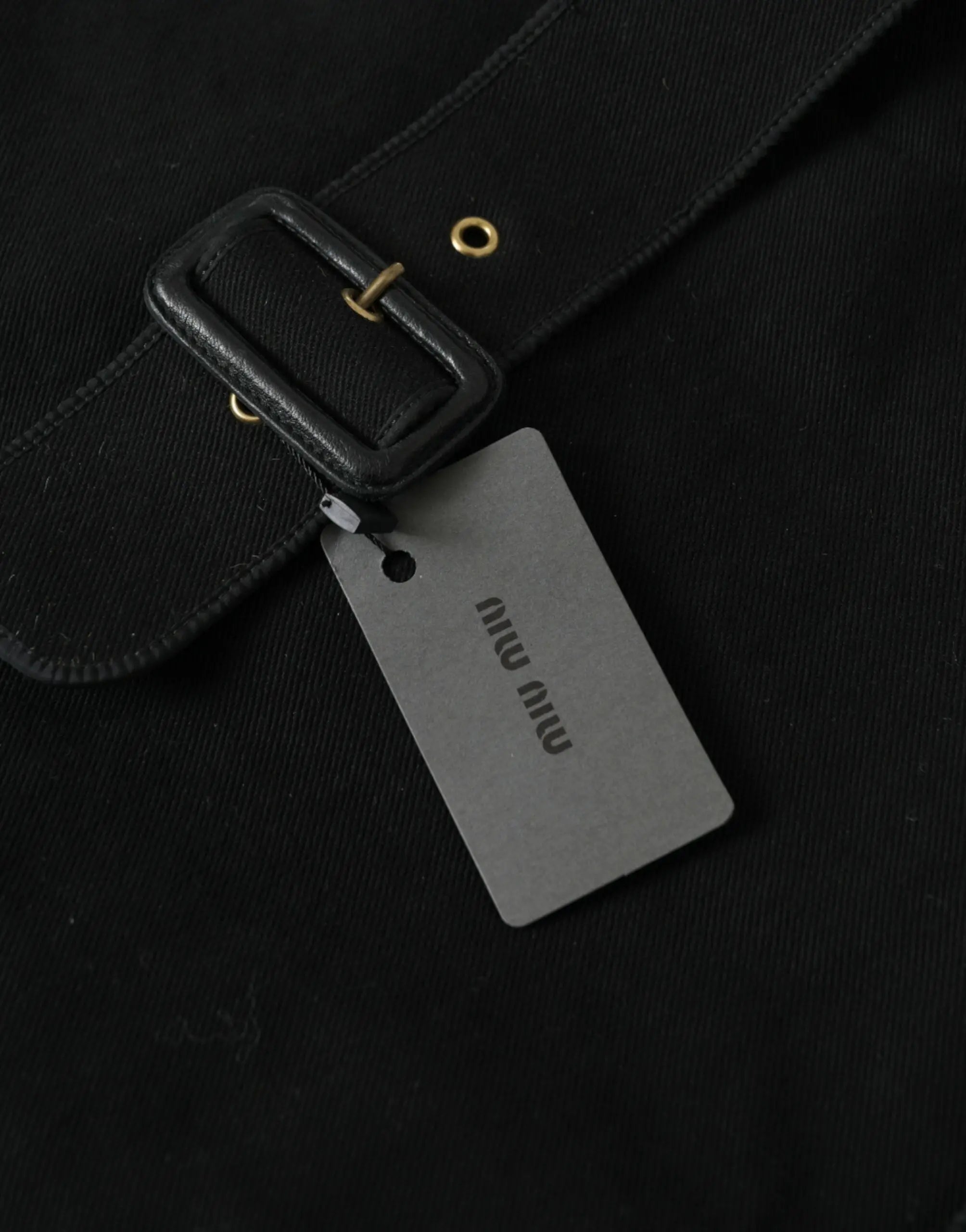Sac cabas Miu Miu noir Miu Miu