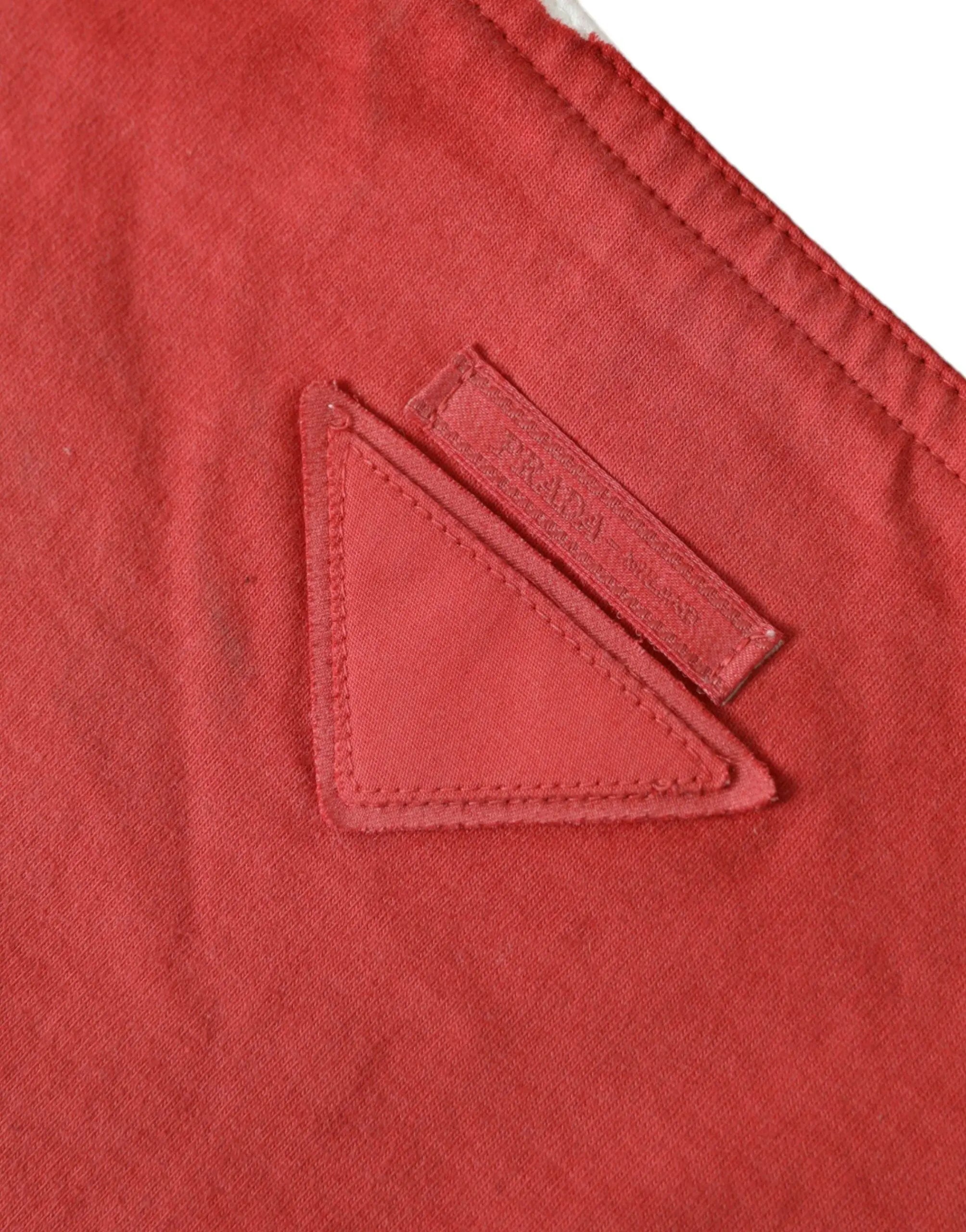 Tote bag Prada rouge et blanc Prada